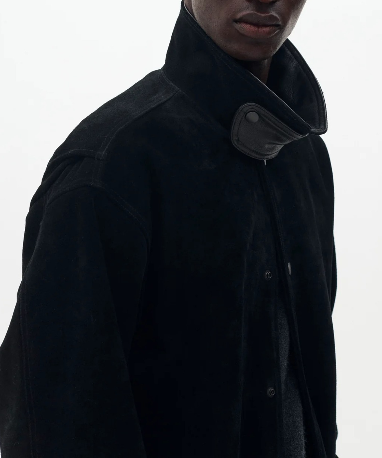Brushed Cow Suede Work Jacket YOKE