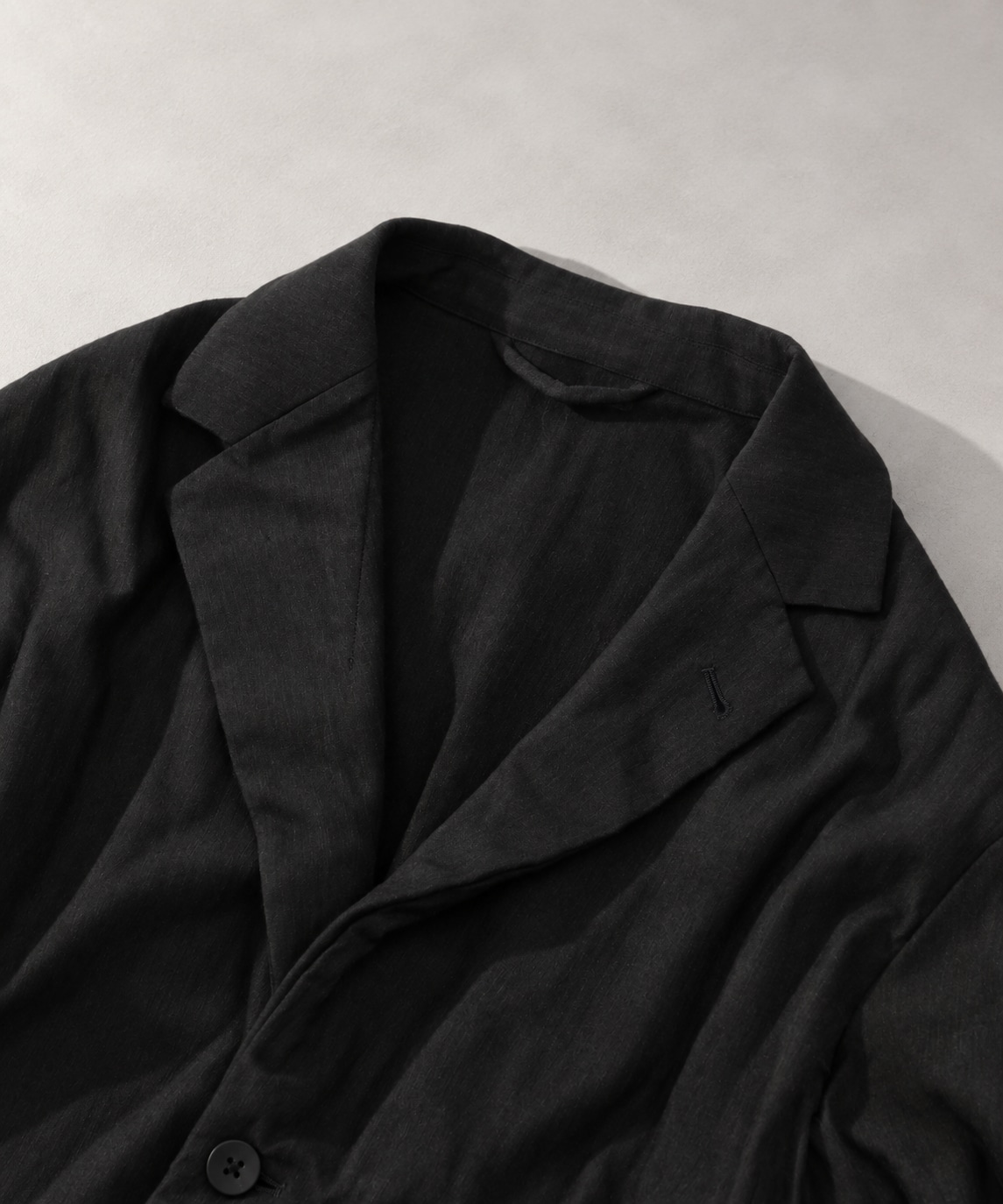 別注 36G Wool Fulling Stripe 2B Jacket KANEMASA PHIL.