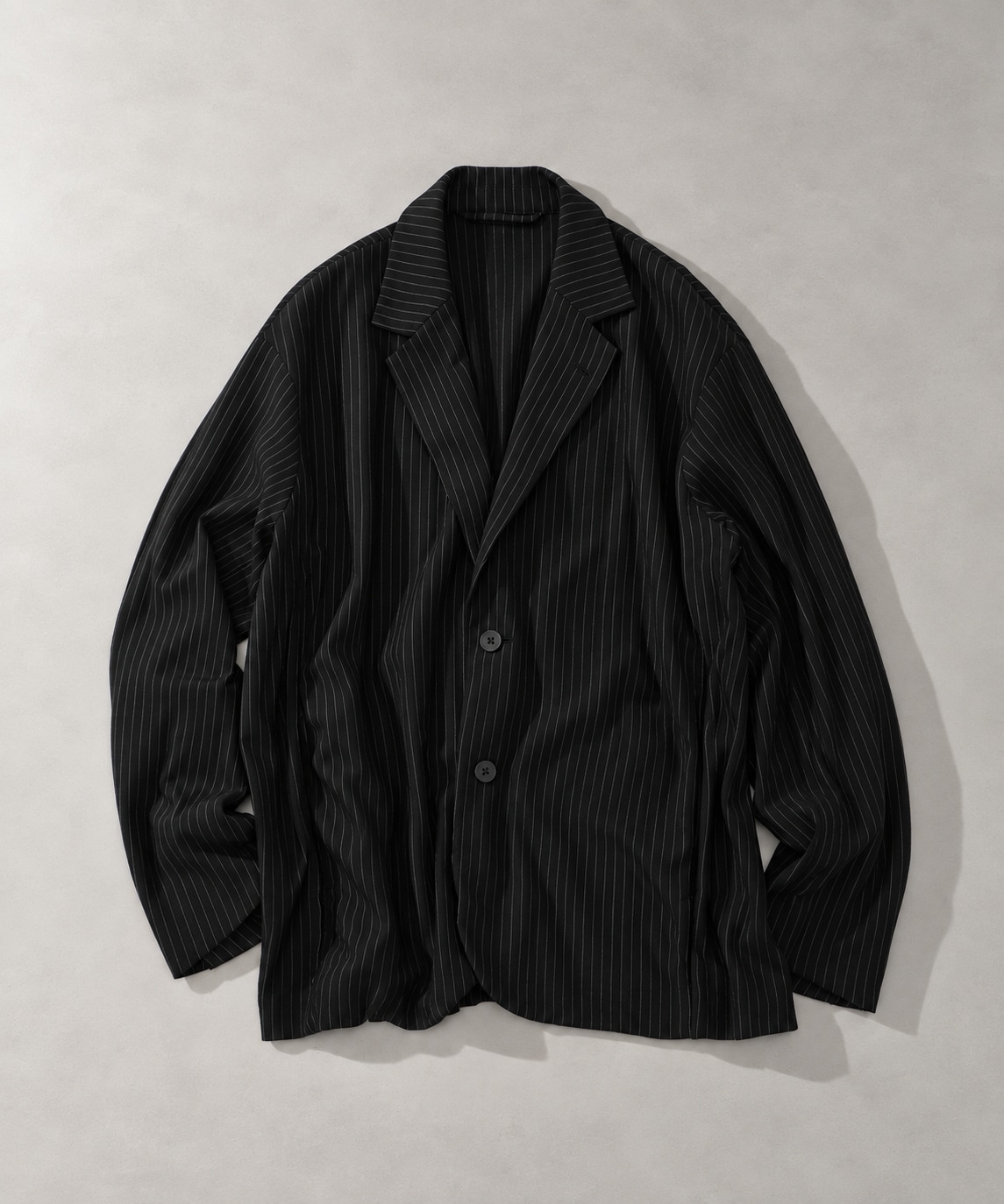 別注 36G Wool Fulling Stripe 2B Jacket KANEMASA PHIL.