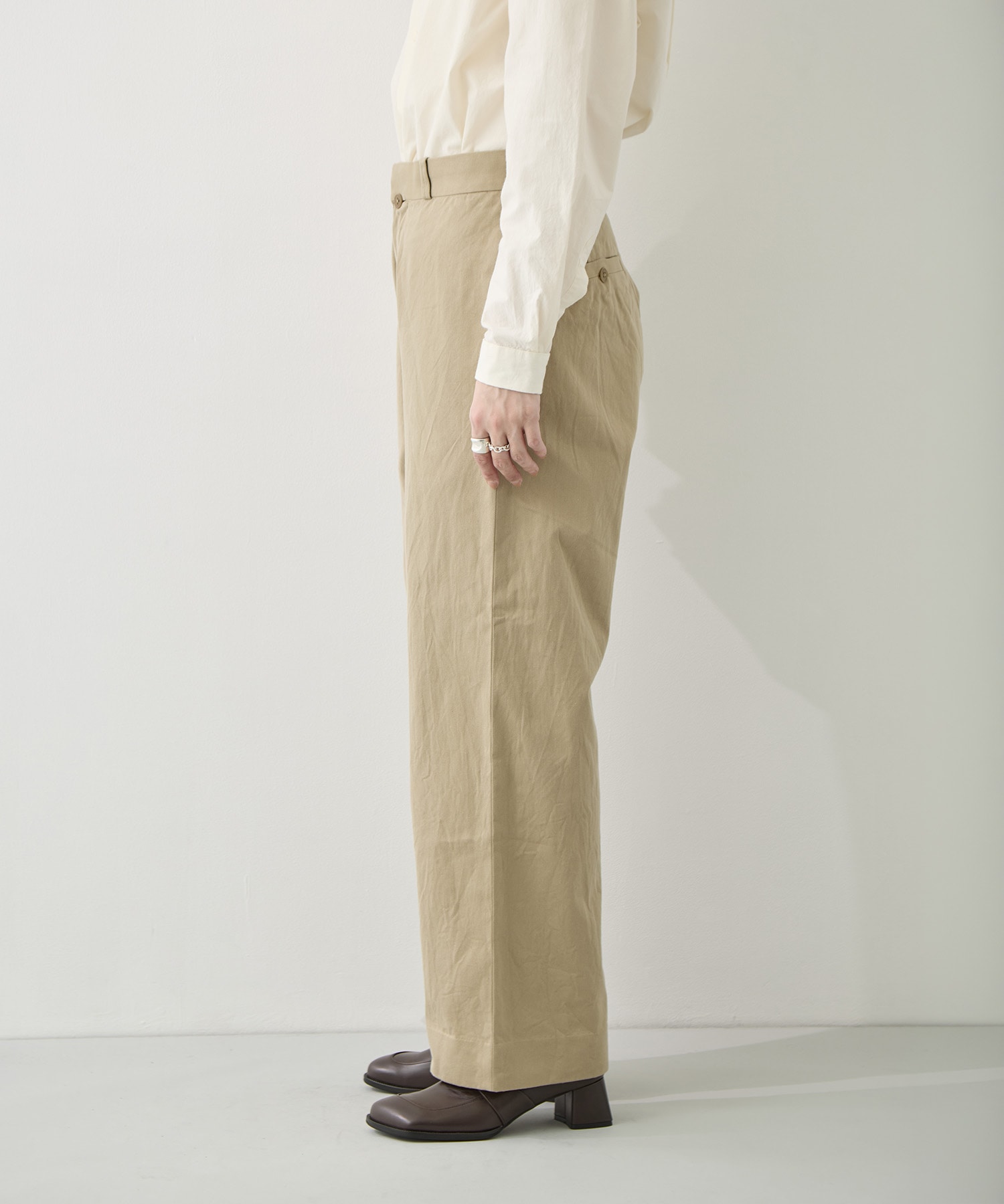 Chino Trousers Straight YAECA