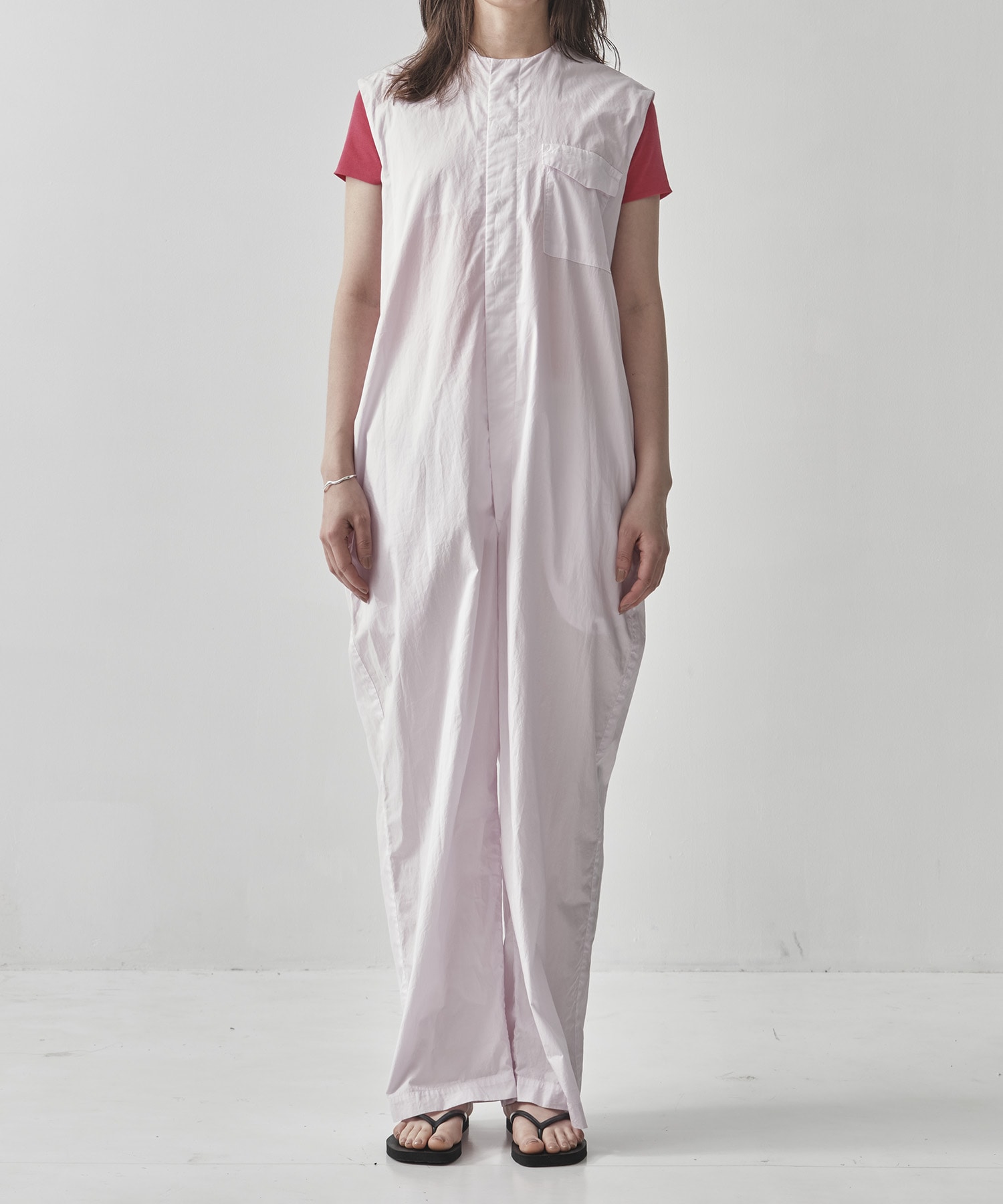 NATURAL DYED COTTON LAWN JUMP SUIT ATON