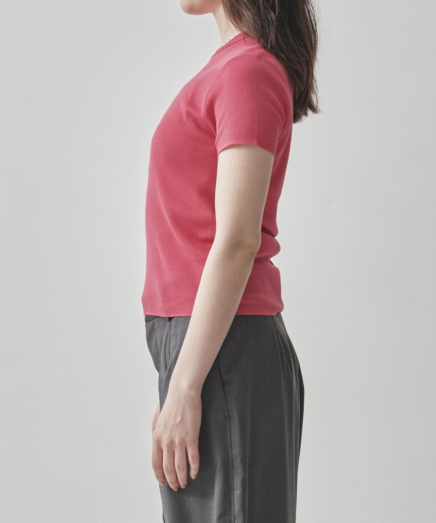 FRESCA CIRCULAR RIB PERFECT FIT PULLOVER ATON