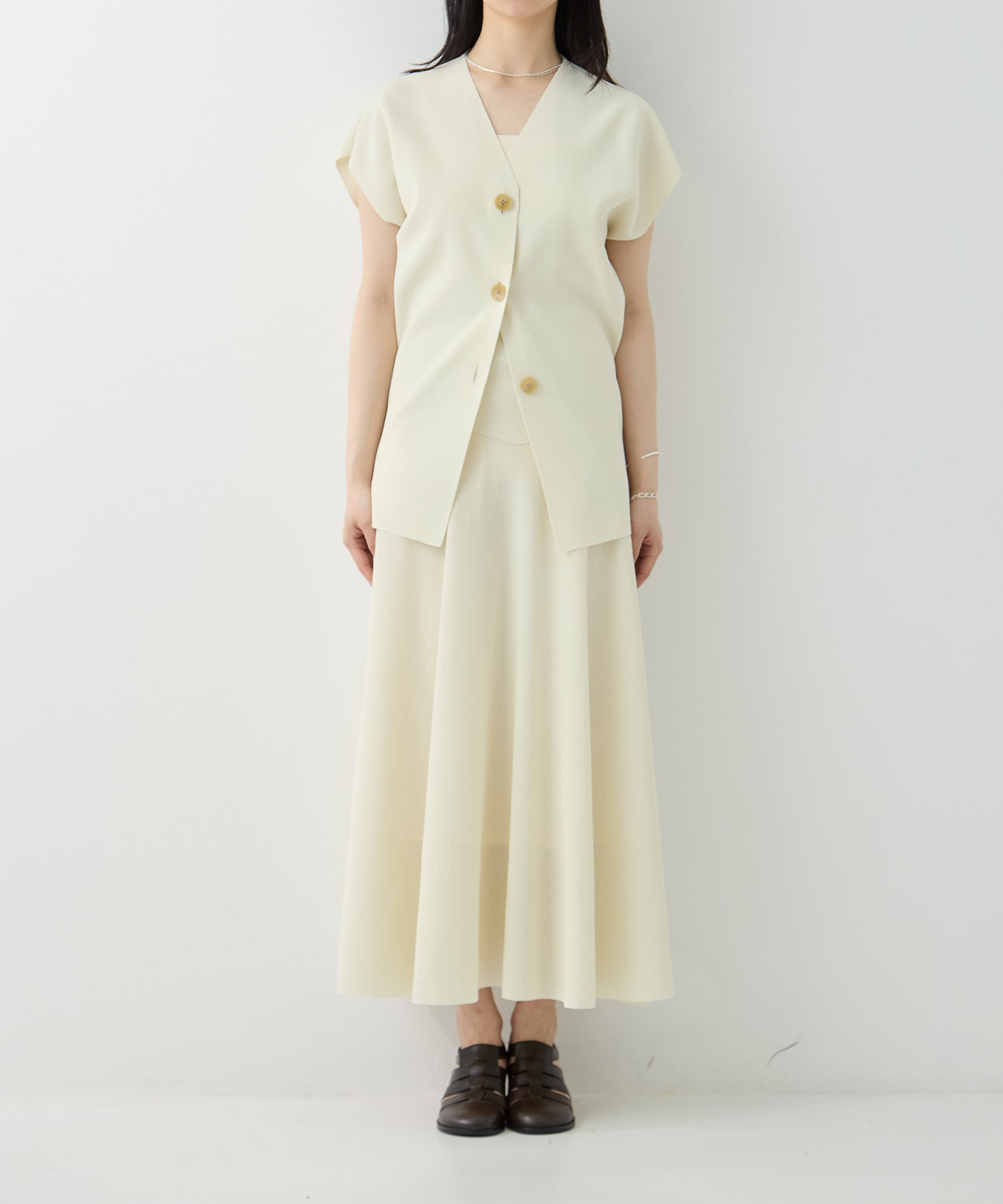 Dry Knit Flare Skirt WRAPINKNOT