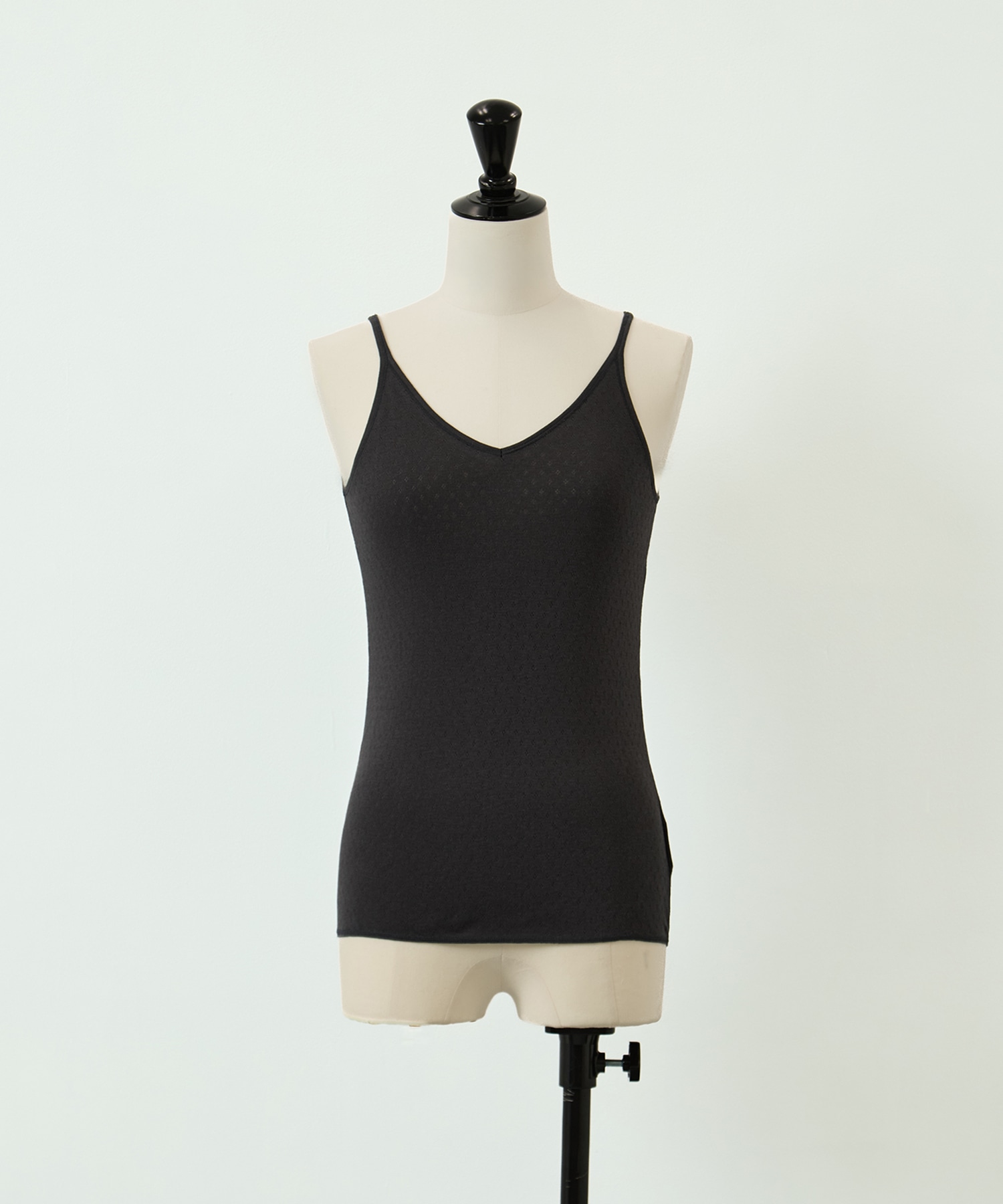 Cotton Silk Double V Neck Camisole GOOD PEOPLE GOOD STITCHING GOOD PRODUCT