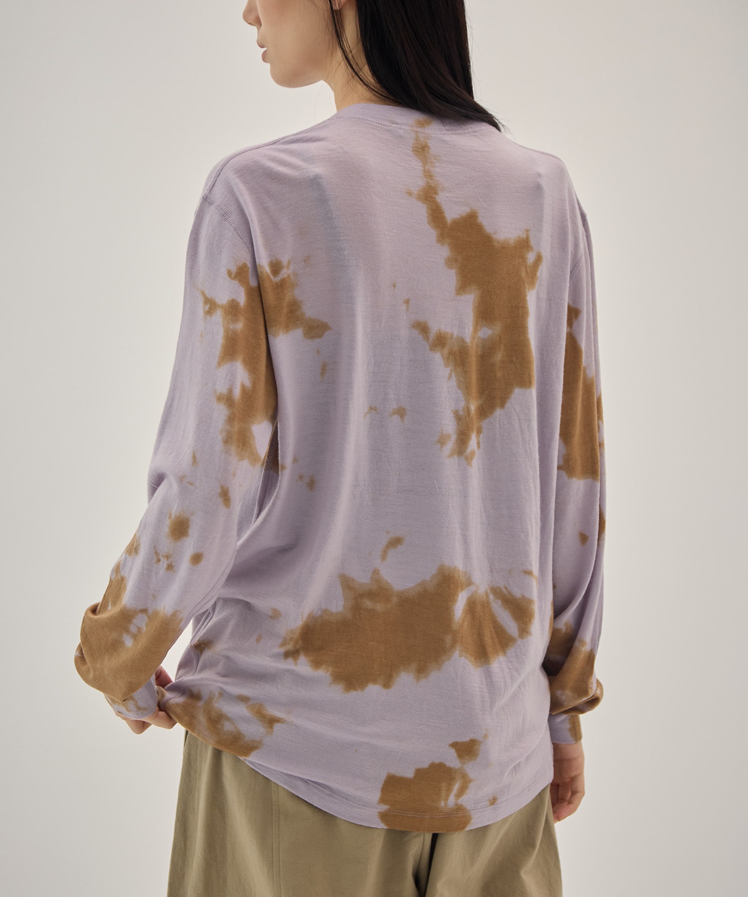 Merino Wool Dyed L/S Tee PHEENY