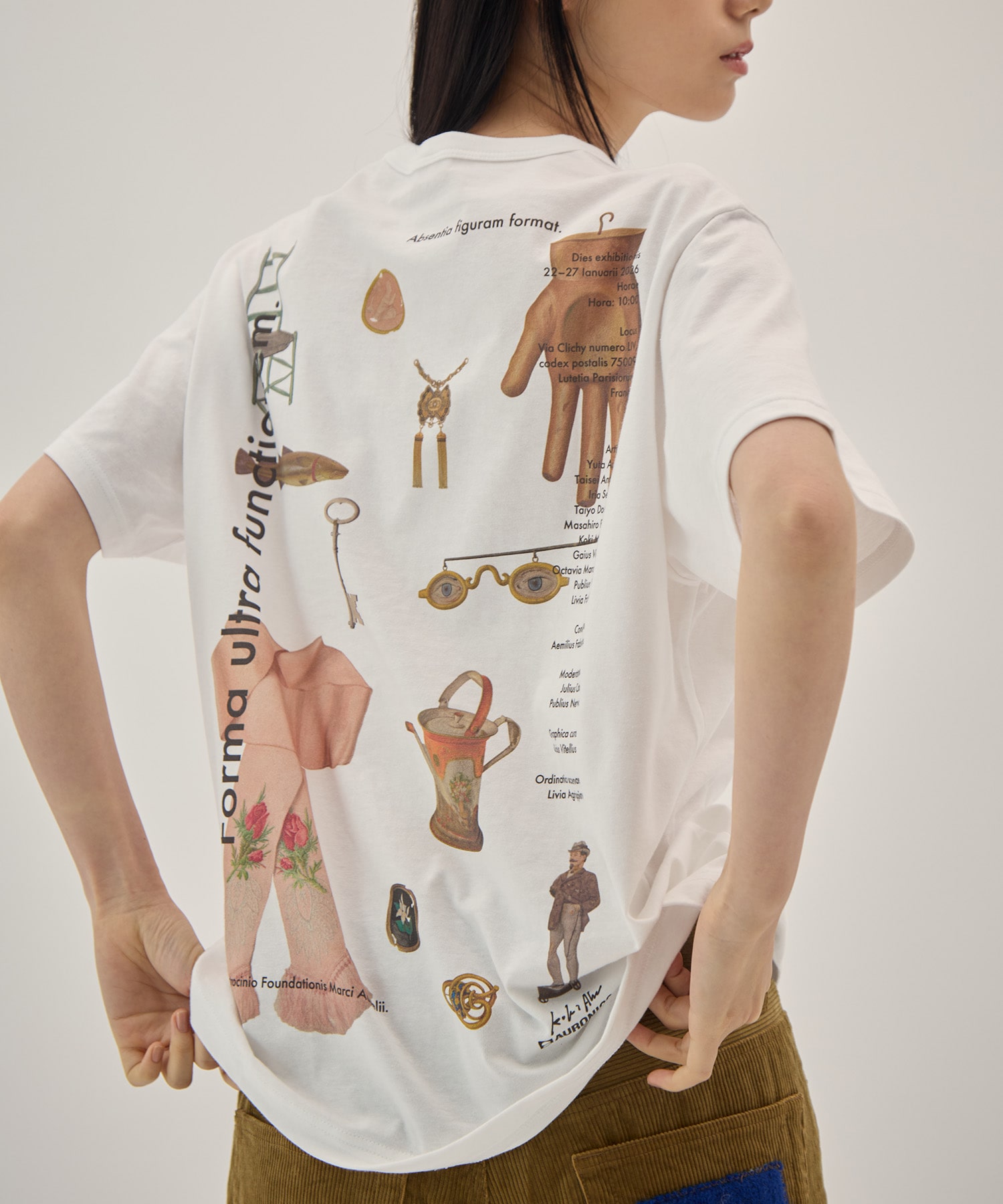 Printed T-shirt KHOKI