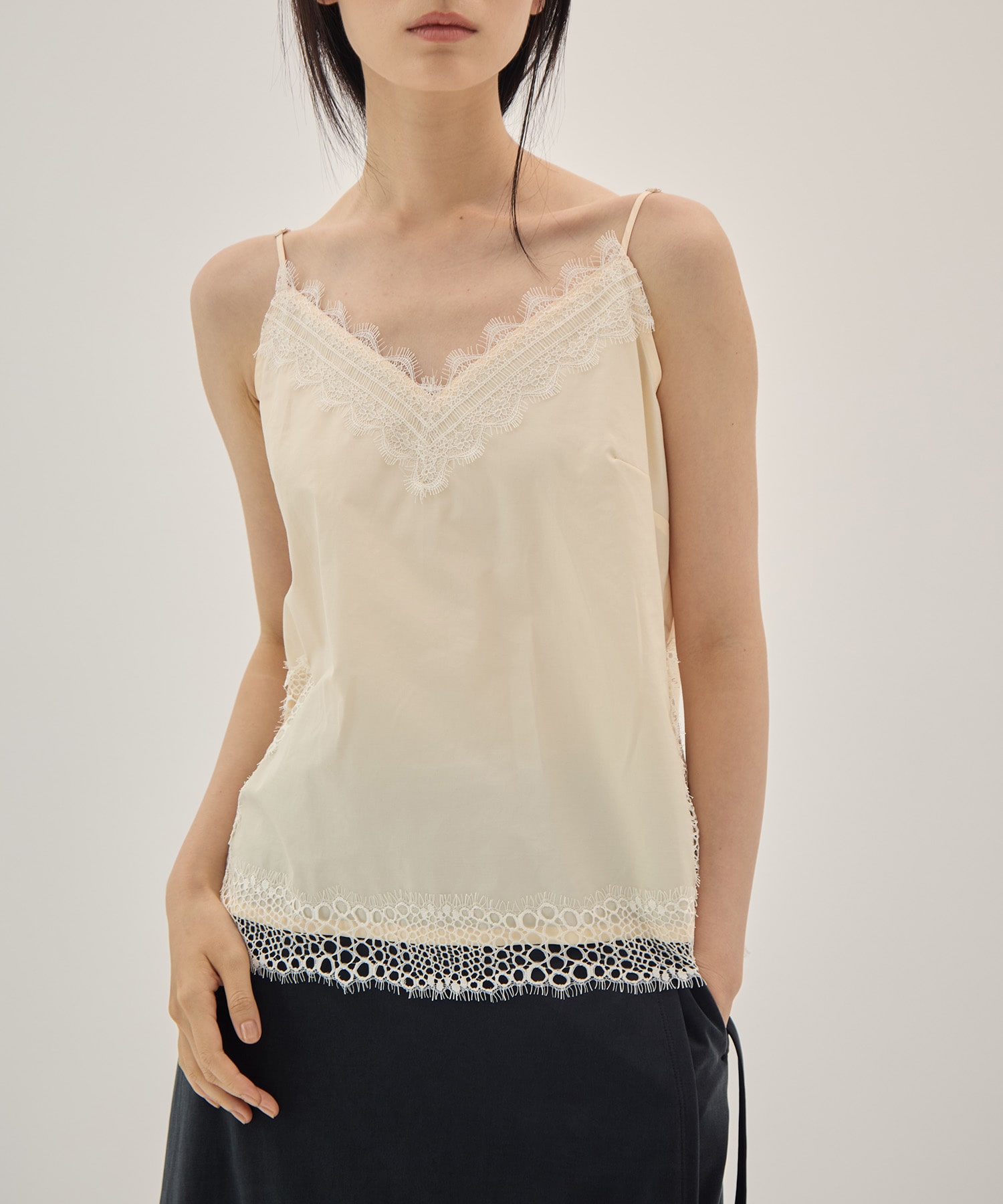 INTER LACE CAMI TOP muller of yoshiokubo