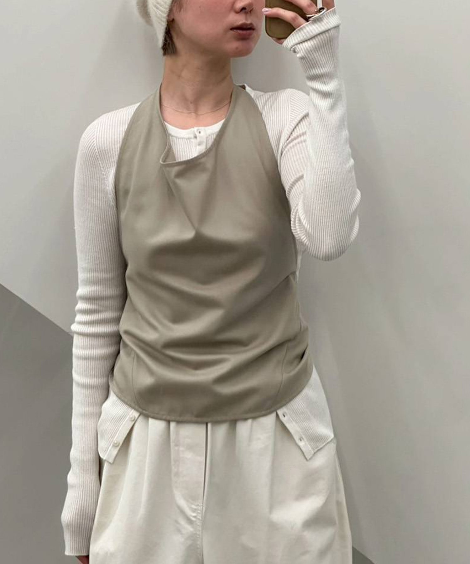 Silkwool Knit Cardigan TODAYFUL