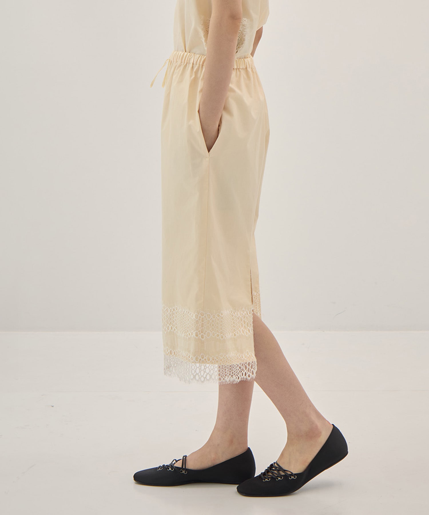 INTER LACE HALF PANTS muller of yoshiokubo