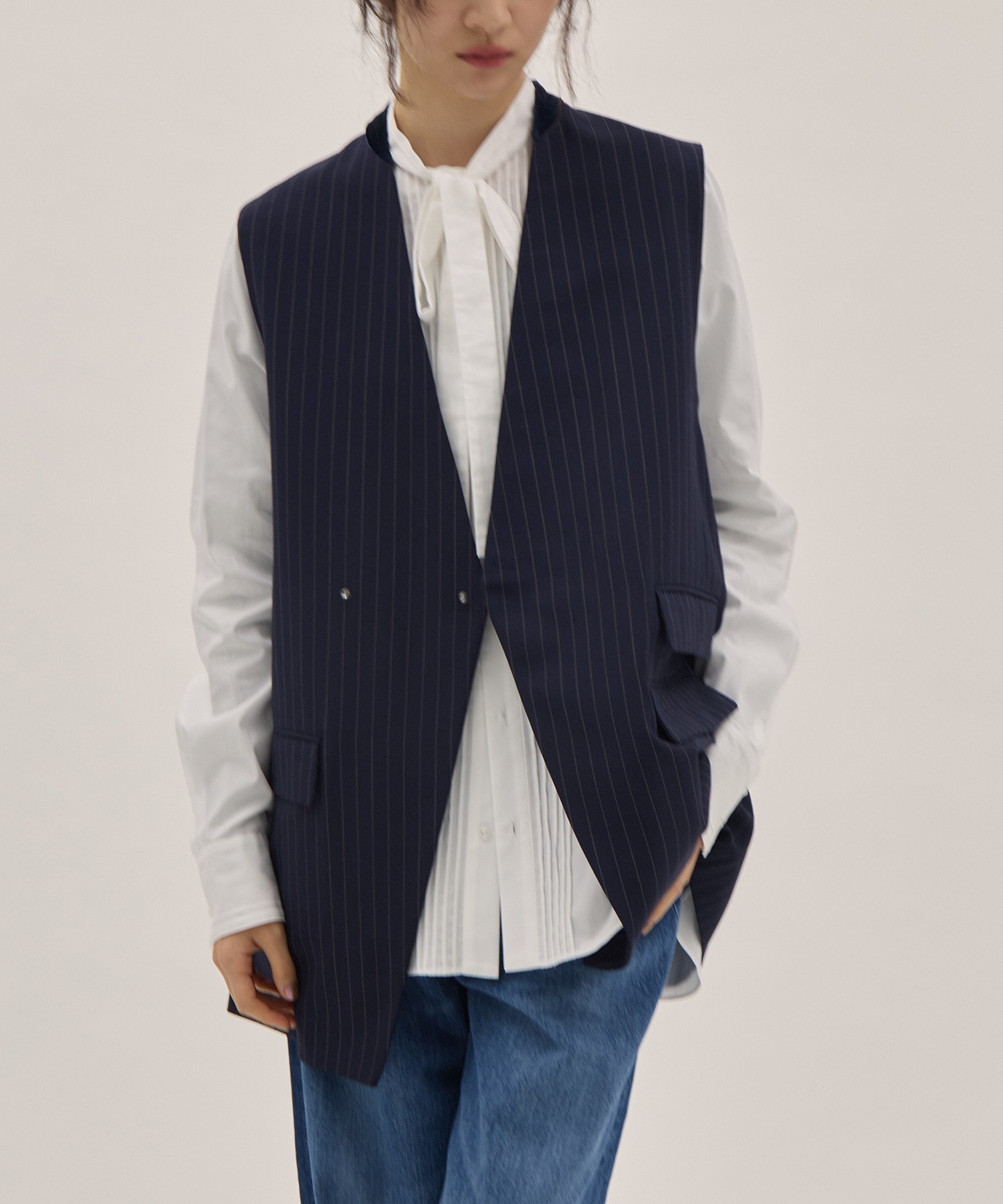 Change Pocket Vest - Gabardine RhodolirioN