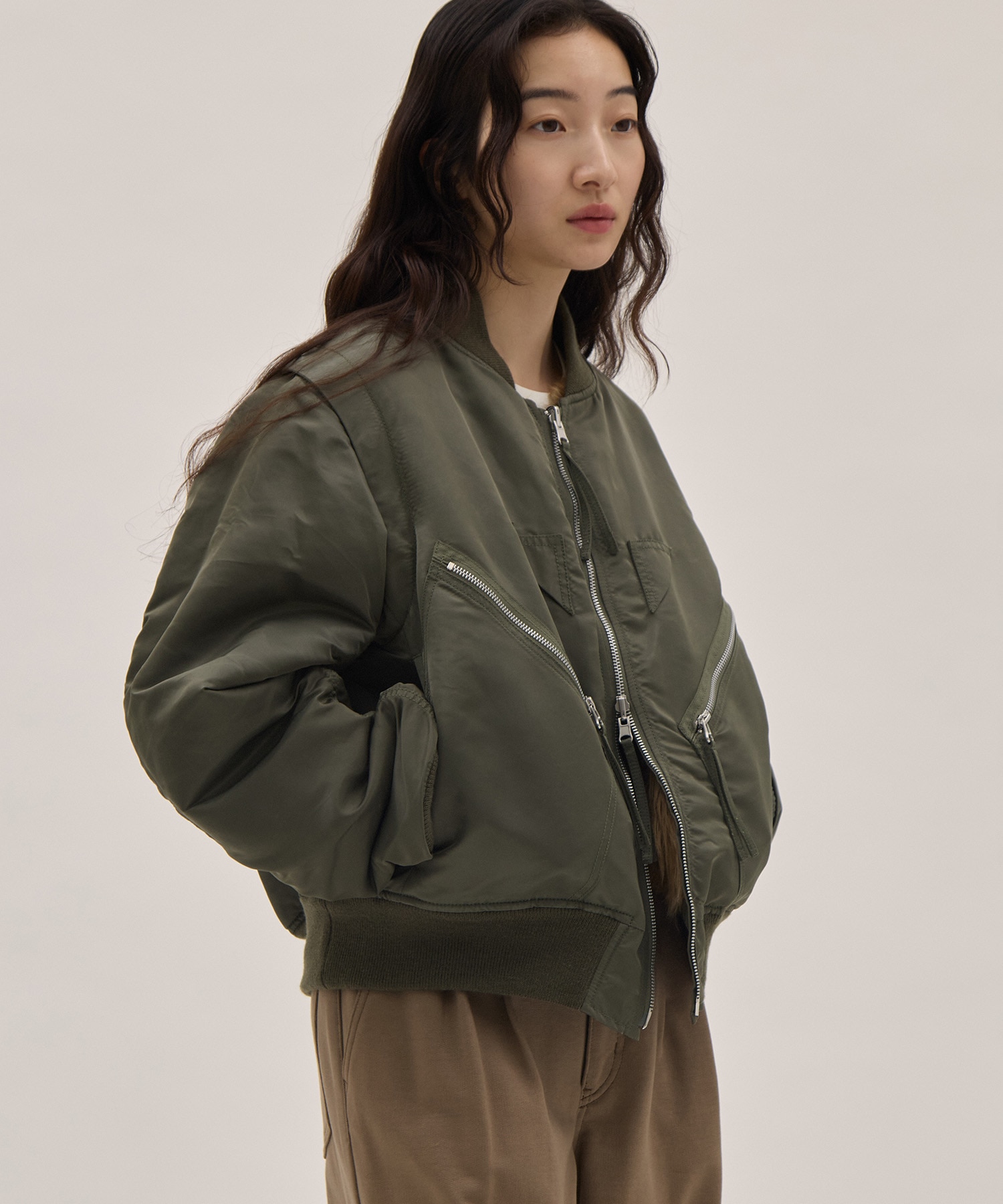 MA-1 reversible×eco fur 08sircus