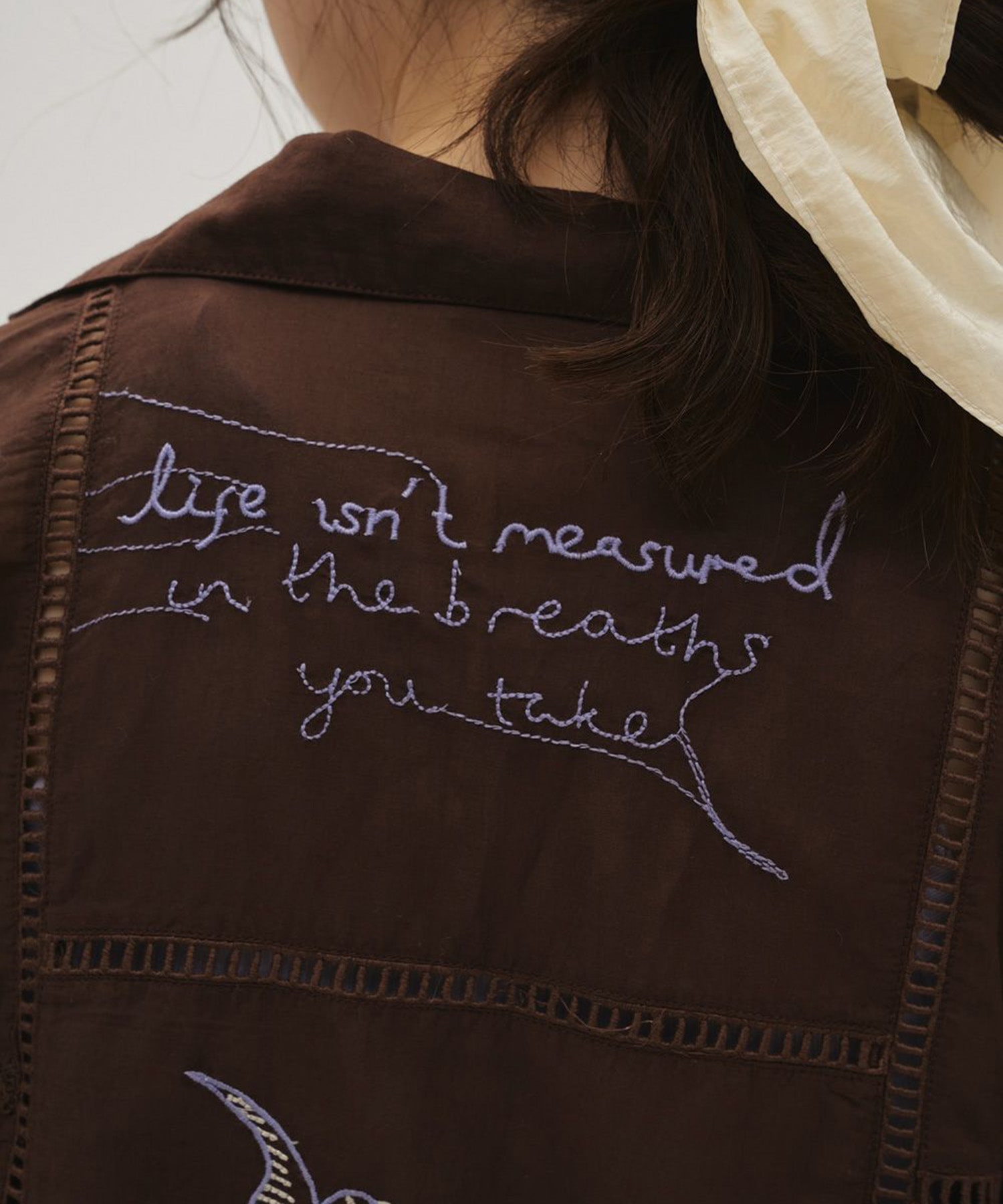Embroidery Patchwork Shirts TODAYFUL