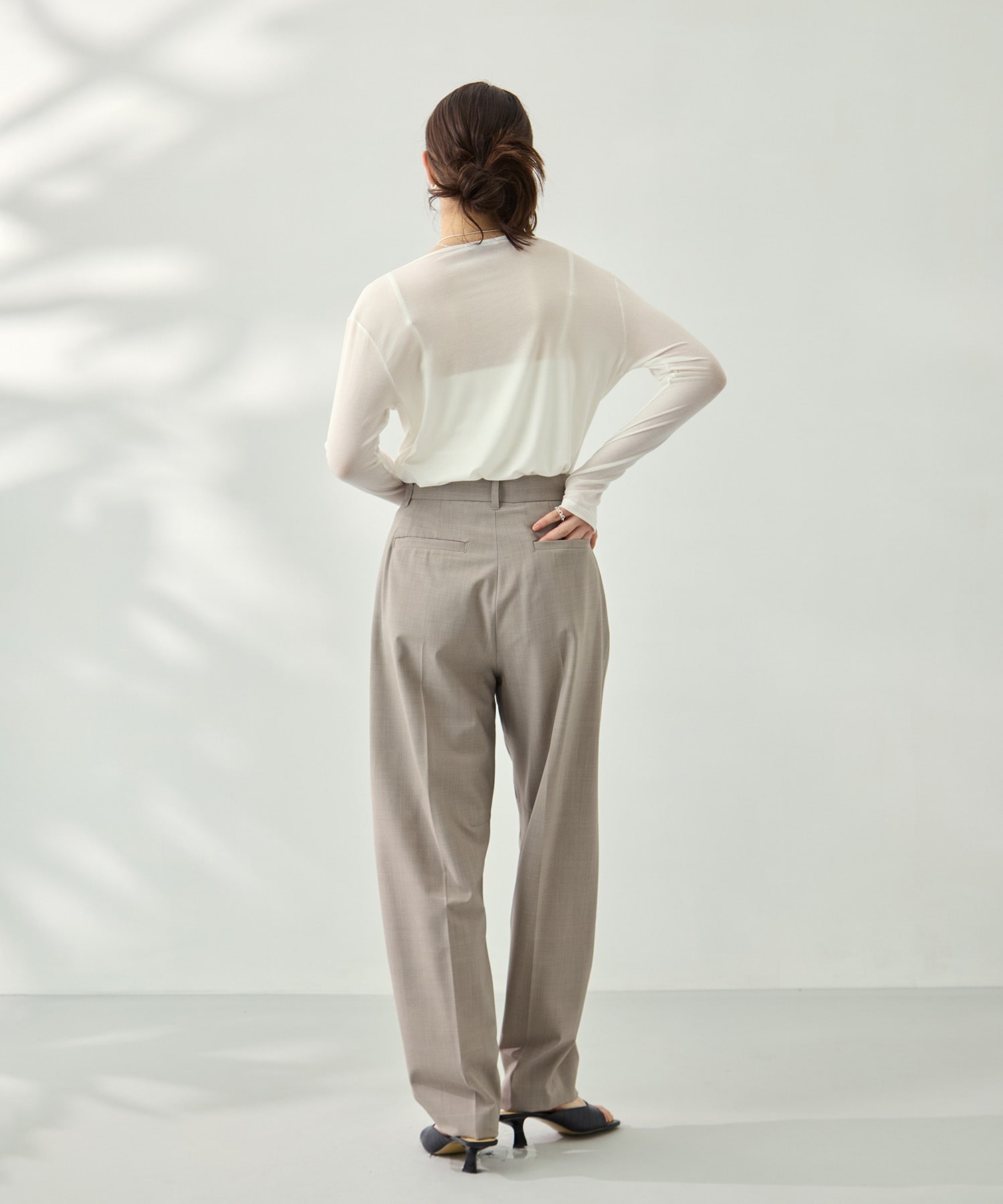 ドレープカットソー KEY TIMEZ