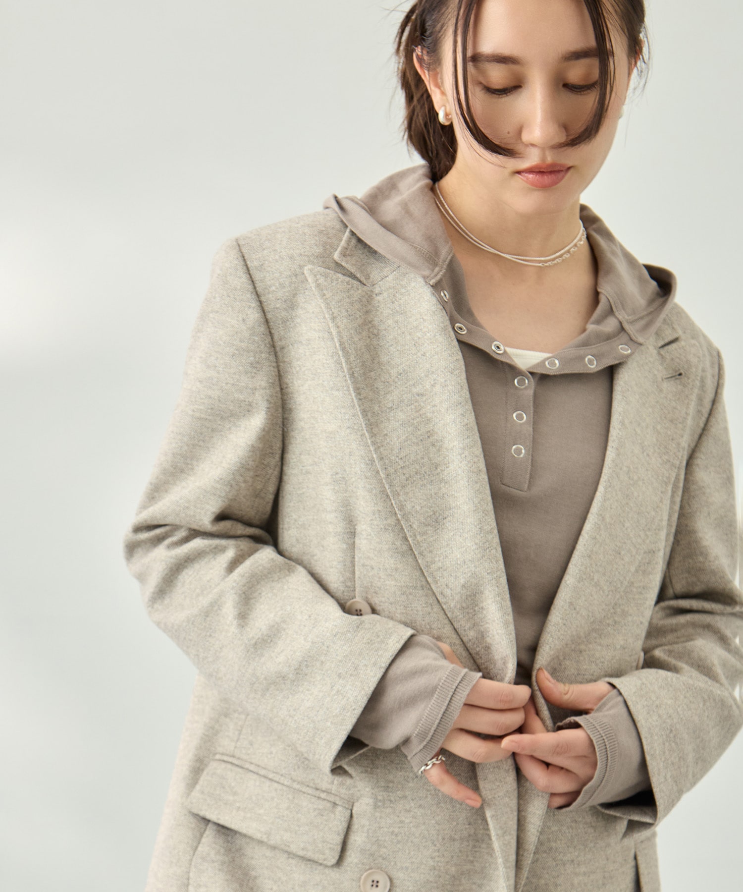 ソフトコットンフーディー KEY TIMEZ