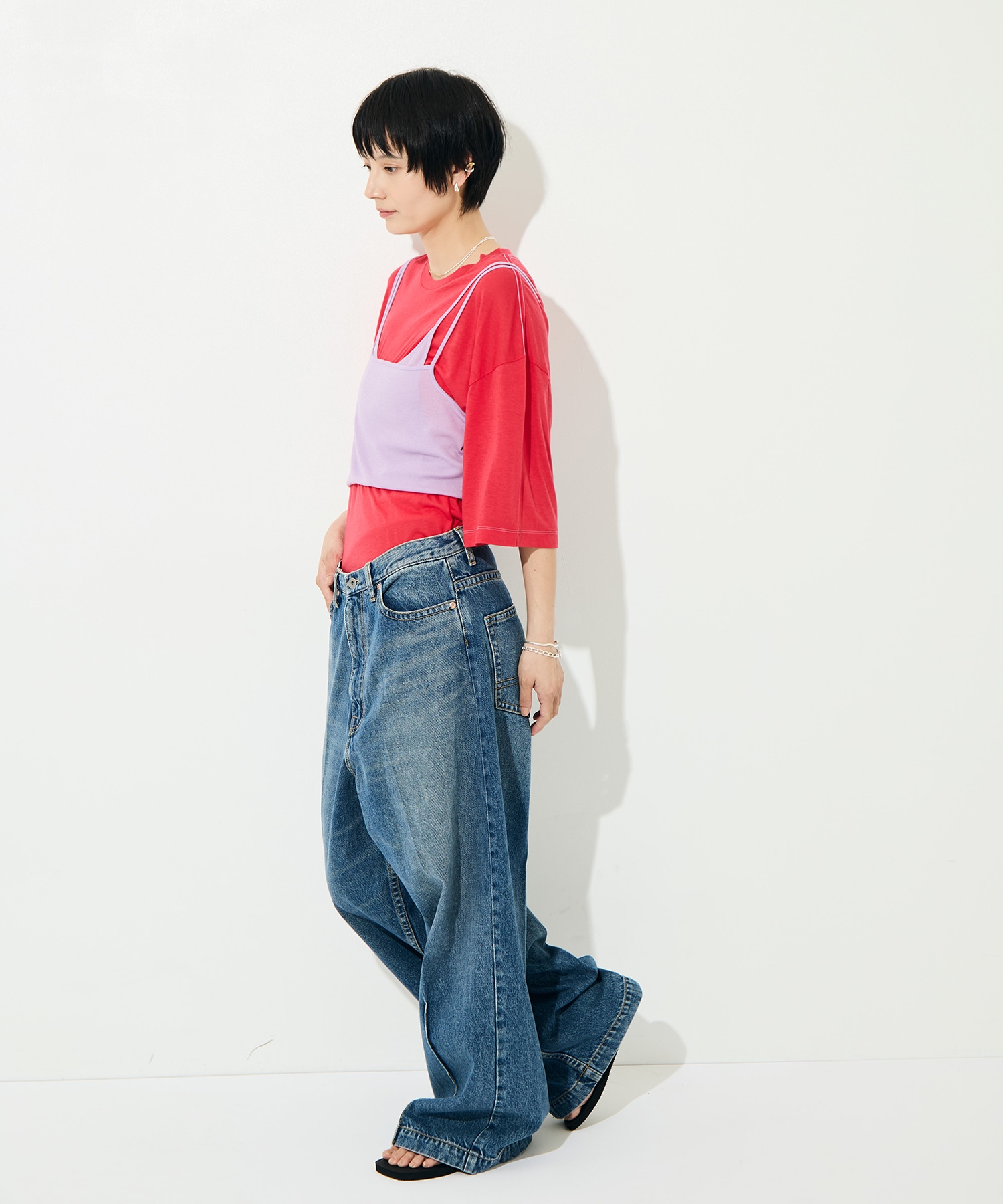 90s Loose Straight Pant - Denim RhodolirioN