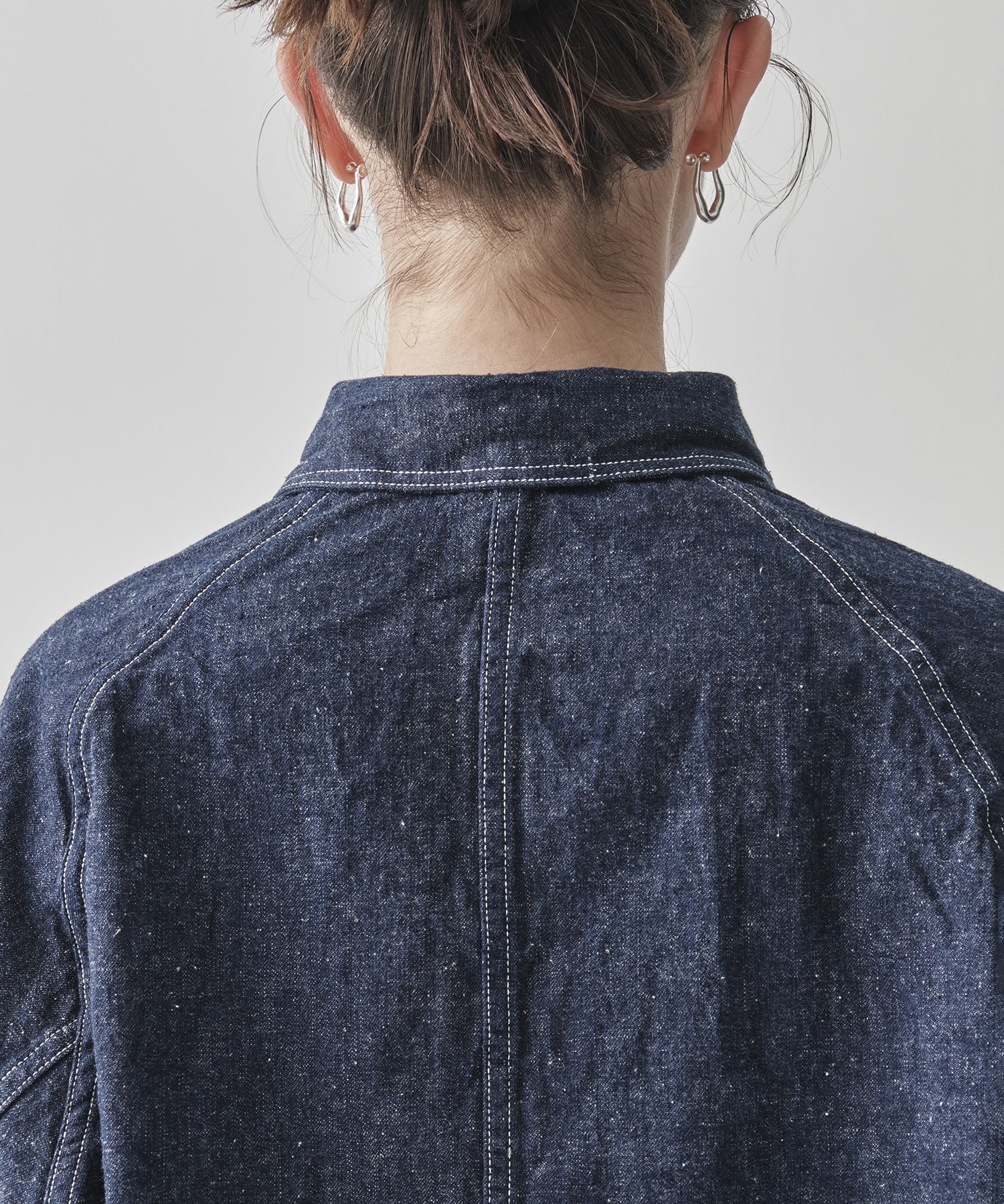 LOOSE FIT DENIM COVERALL orSlow