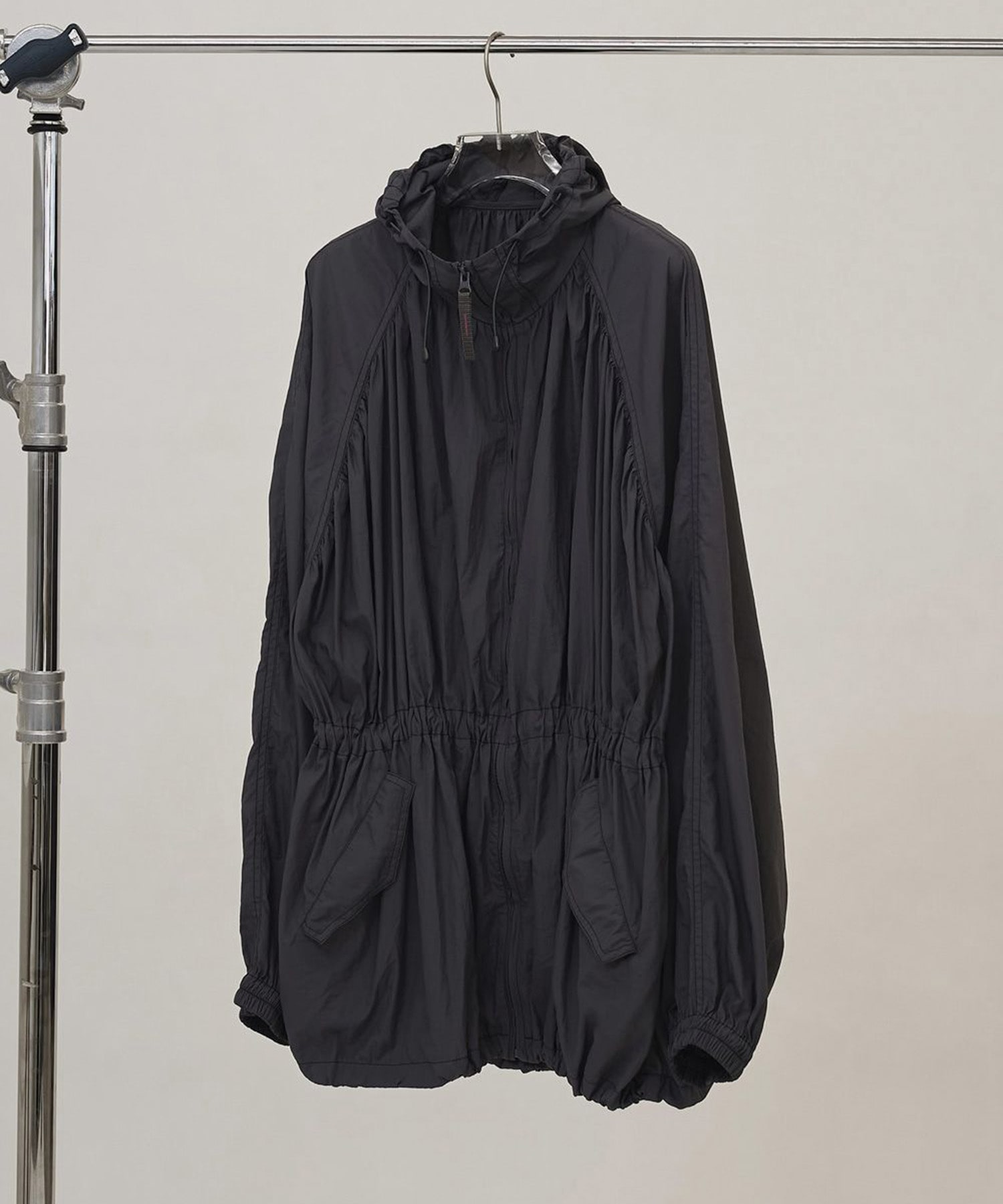 Nylon Gather Blouson TODAYFUL