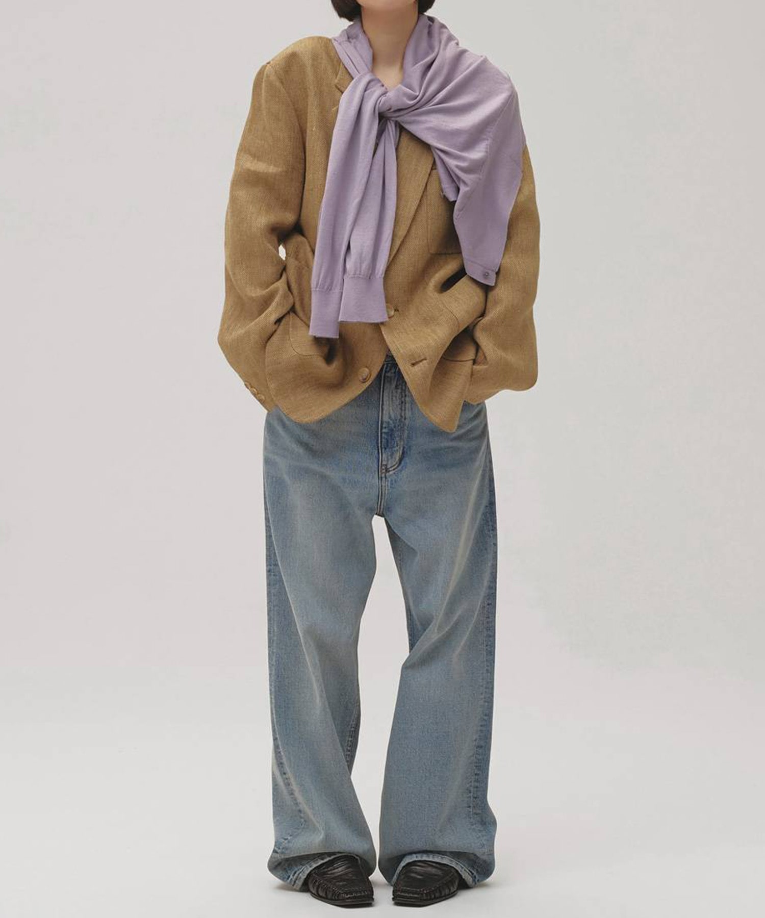 Boyfriend Linen Jacket TODAYFUL