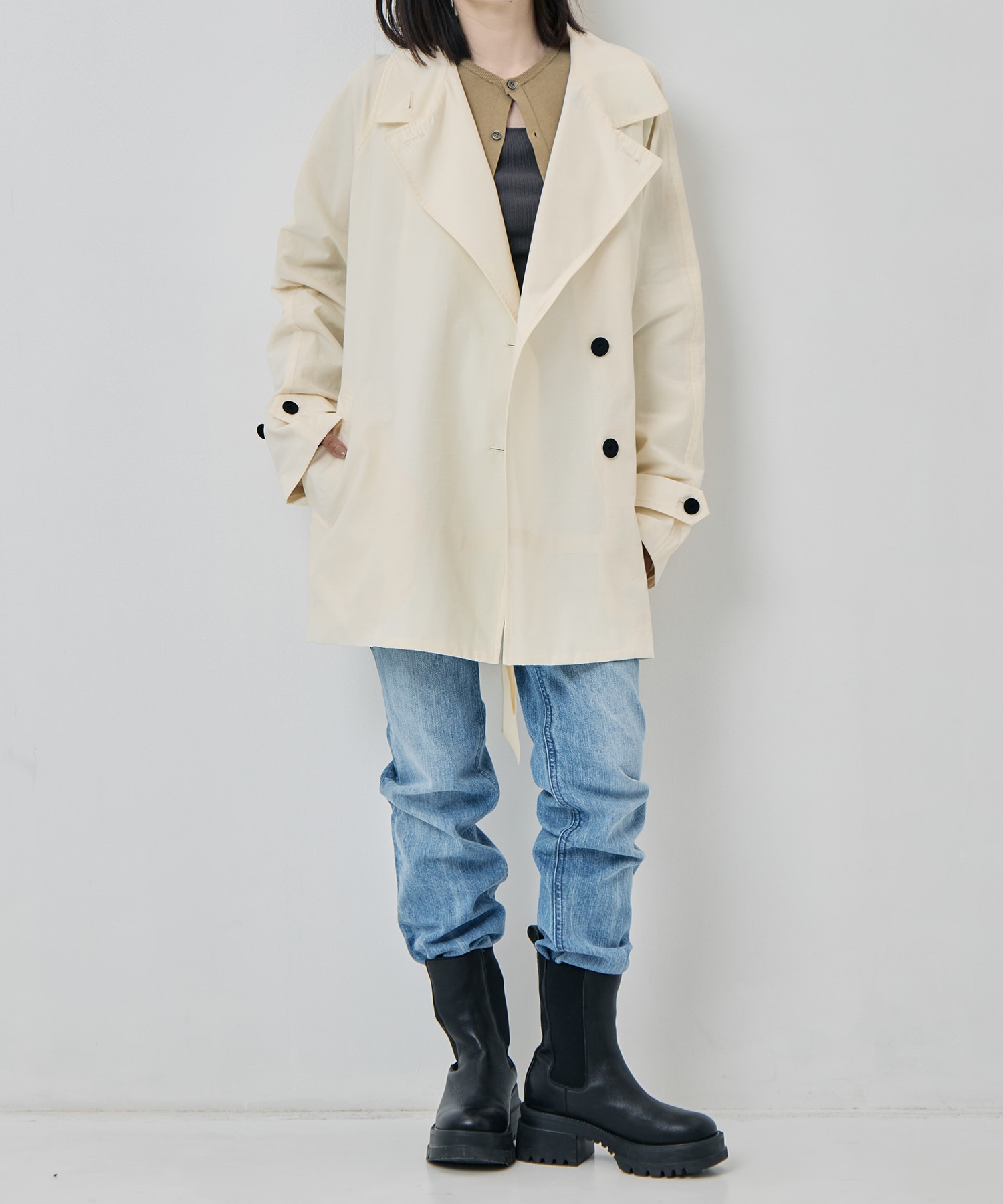 Spring Short Trench TODAYFUL