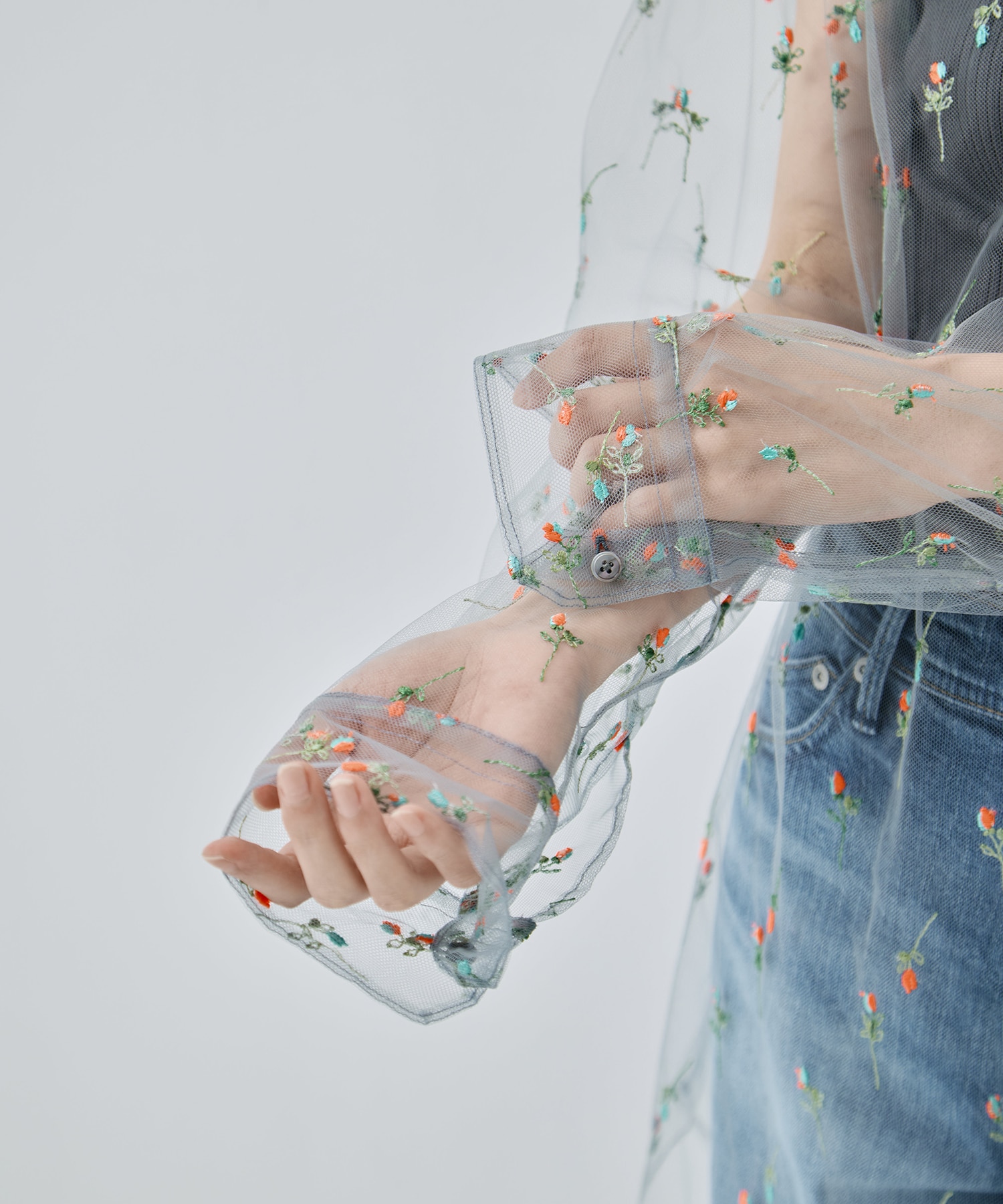 LF NY FLW TULLE SHT LOEFF