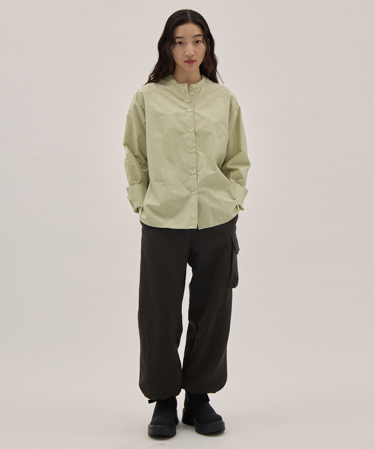 別注2way Blouse muller of yoshiokubo