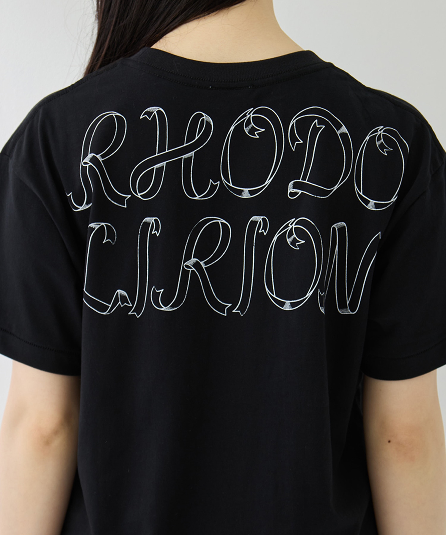 Printed Making a bow with Ribbon Tee RhodolirioN