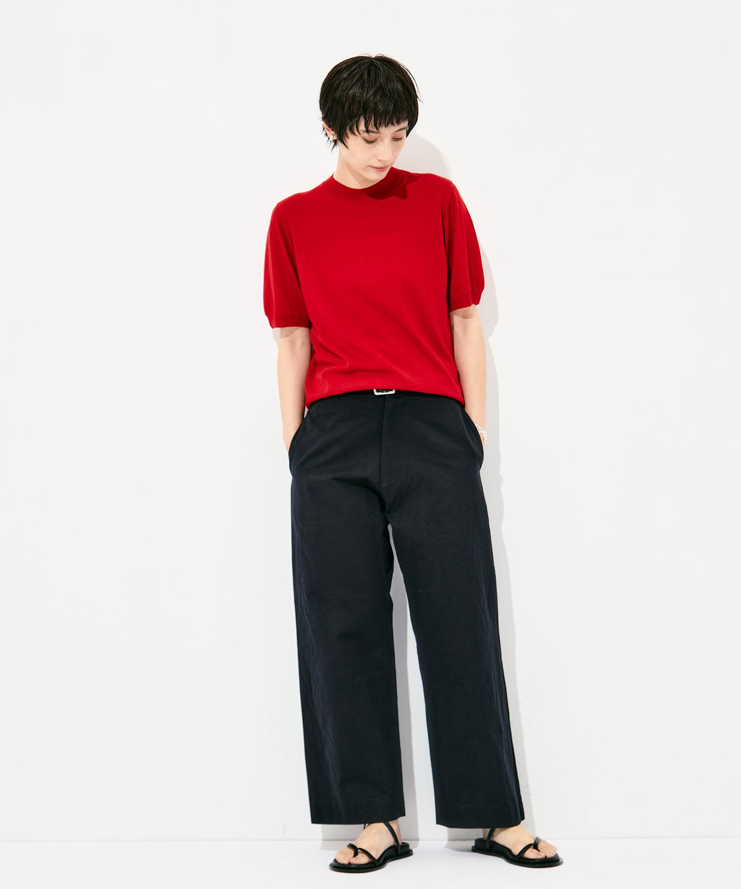 SILK CASHMERE S/S KNIT FUJI