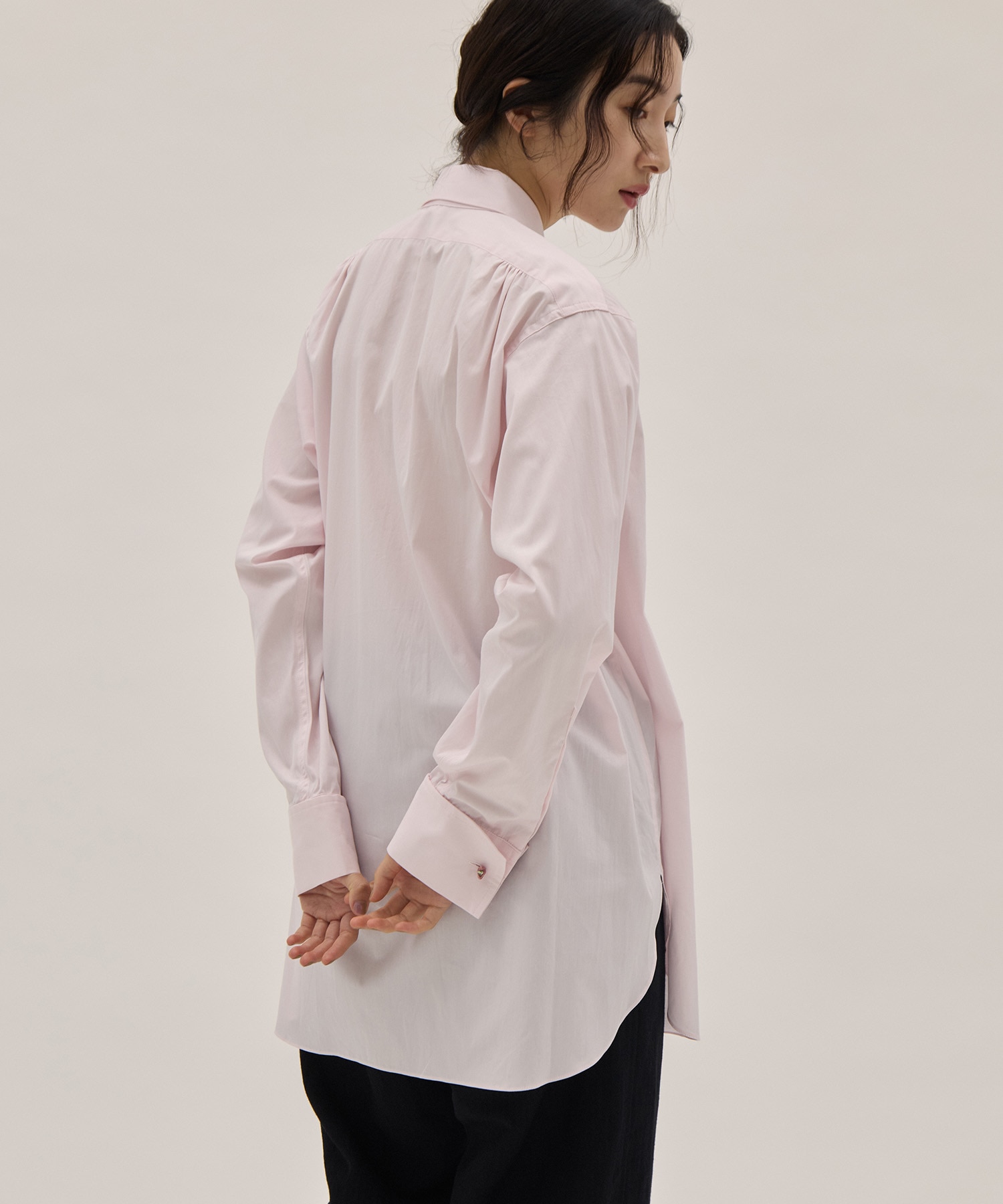 Pintuck FrontZip Shirt PONTI