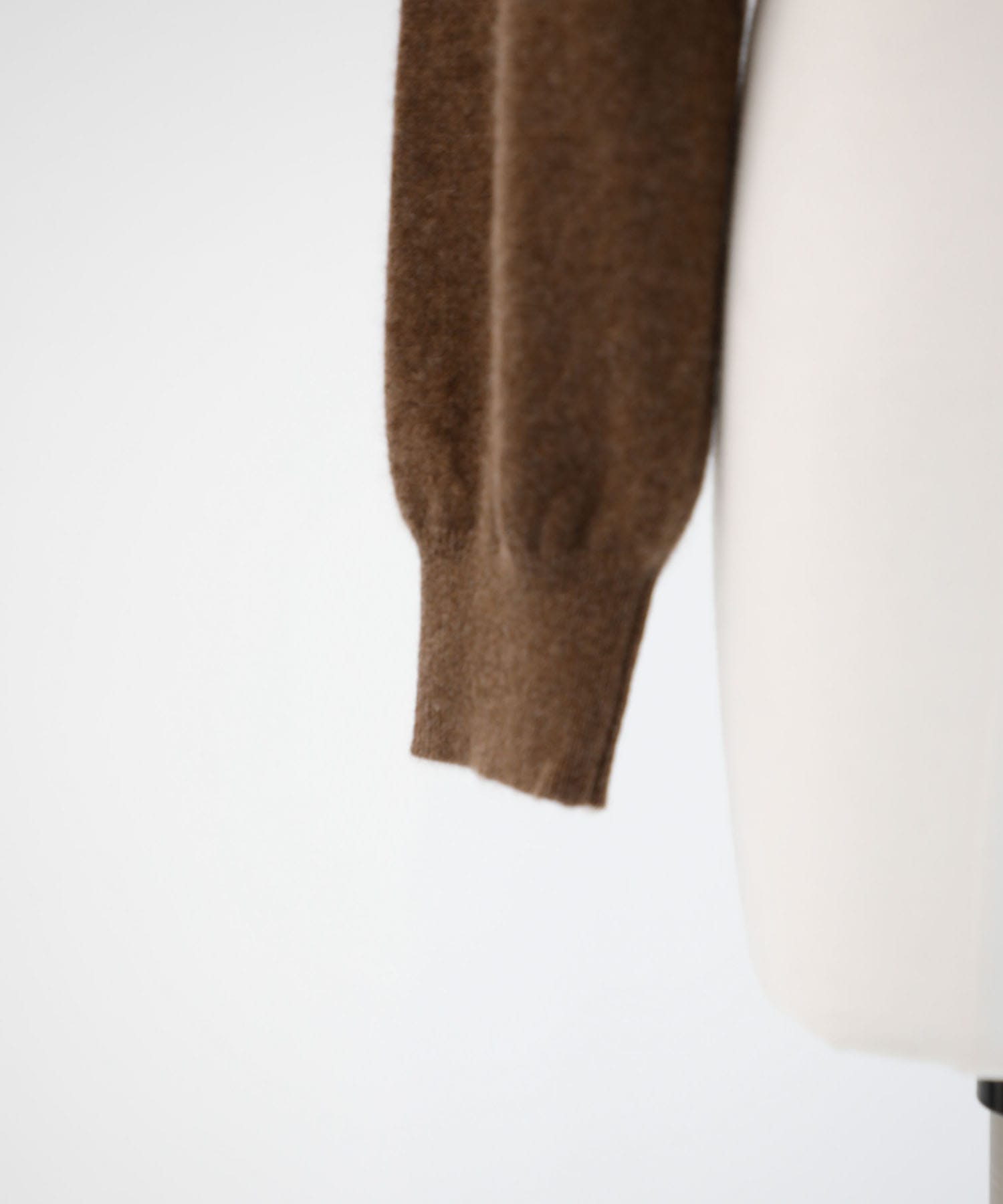 CASHMERE KNIT POLO FUJI