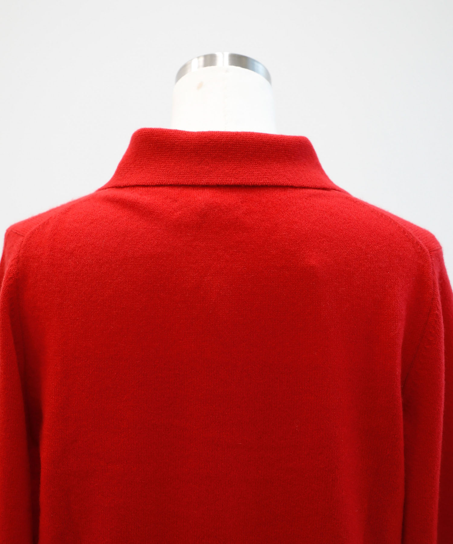 CASHMERE KNIT POLO FUJI
