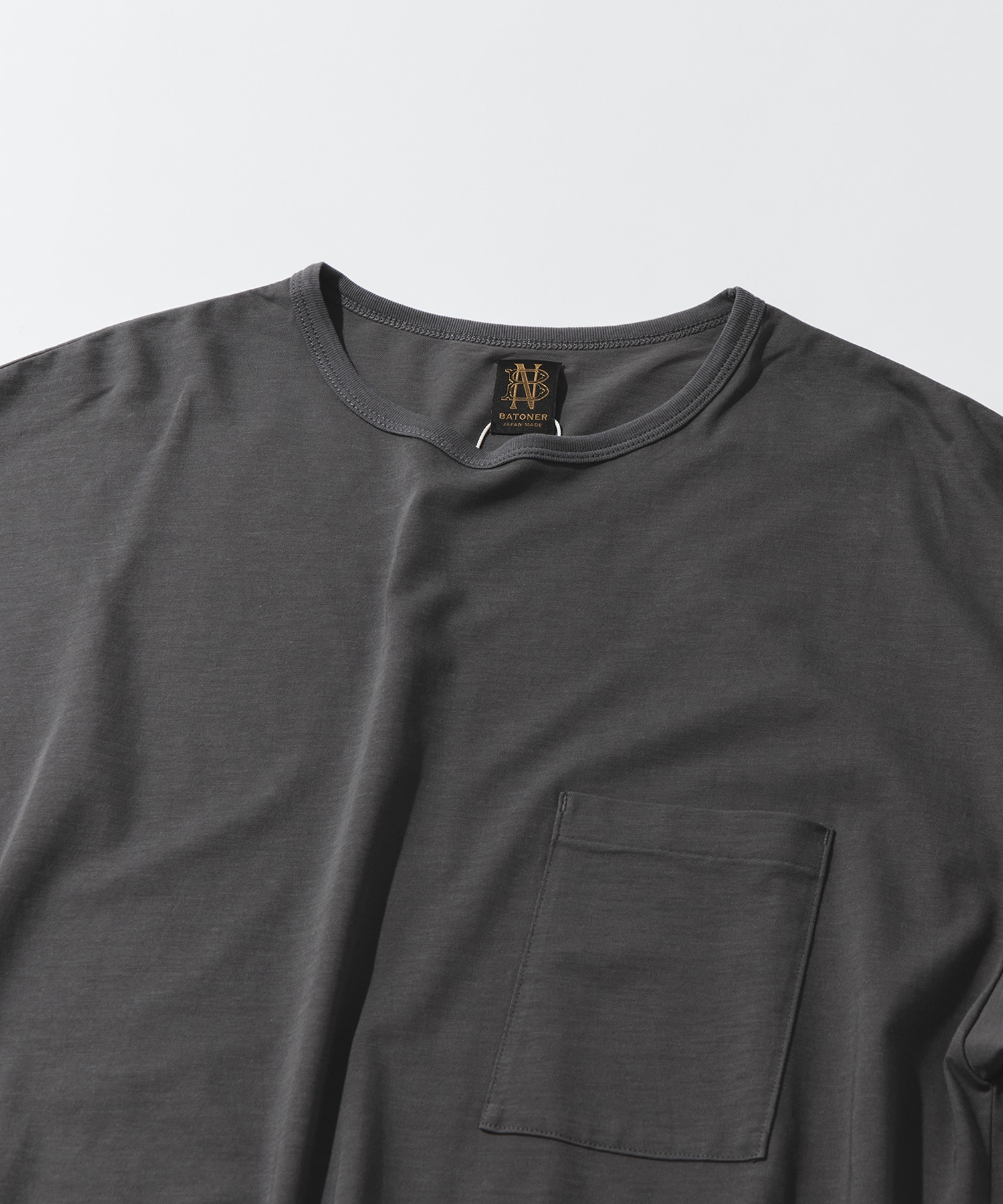 BROAD AIR JERSEY POCKET T-SHIRT BATONER