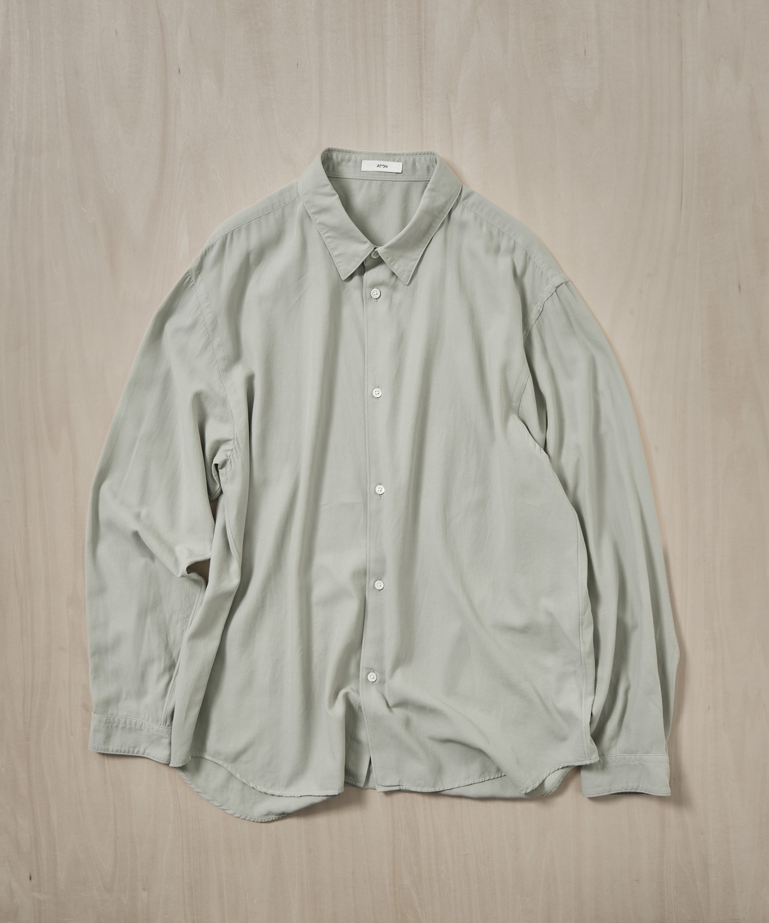 COTTON SILK VIERA LOOSE FIT SHIRT ATON