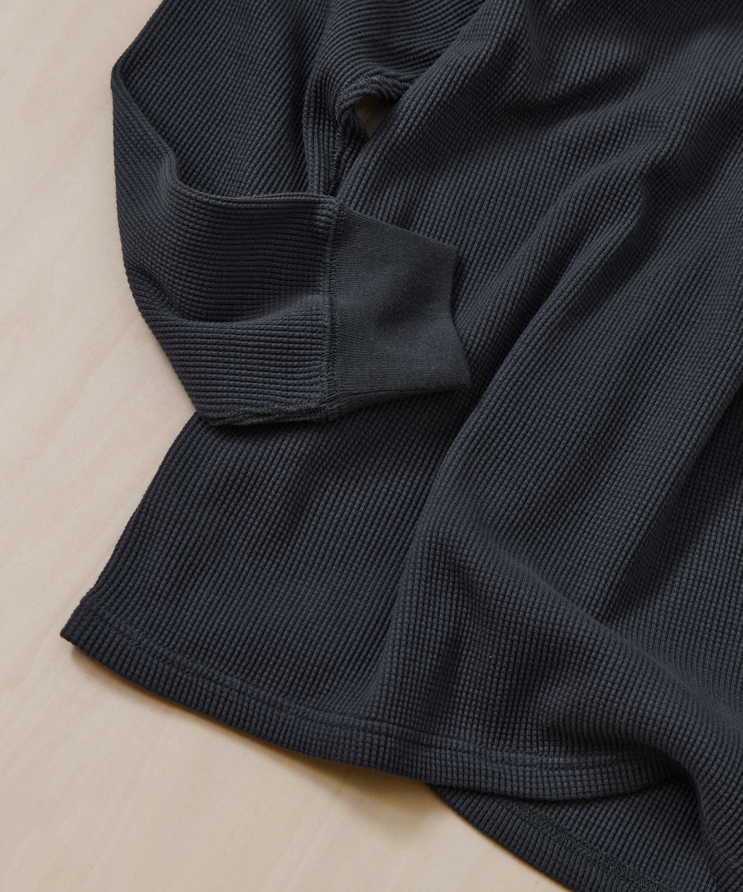 ソフトワッフルヘンリーTee L/S KEY TIMEZ