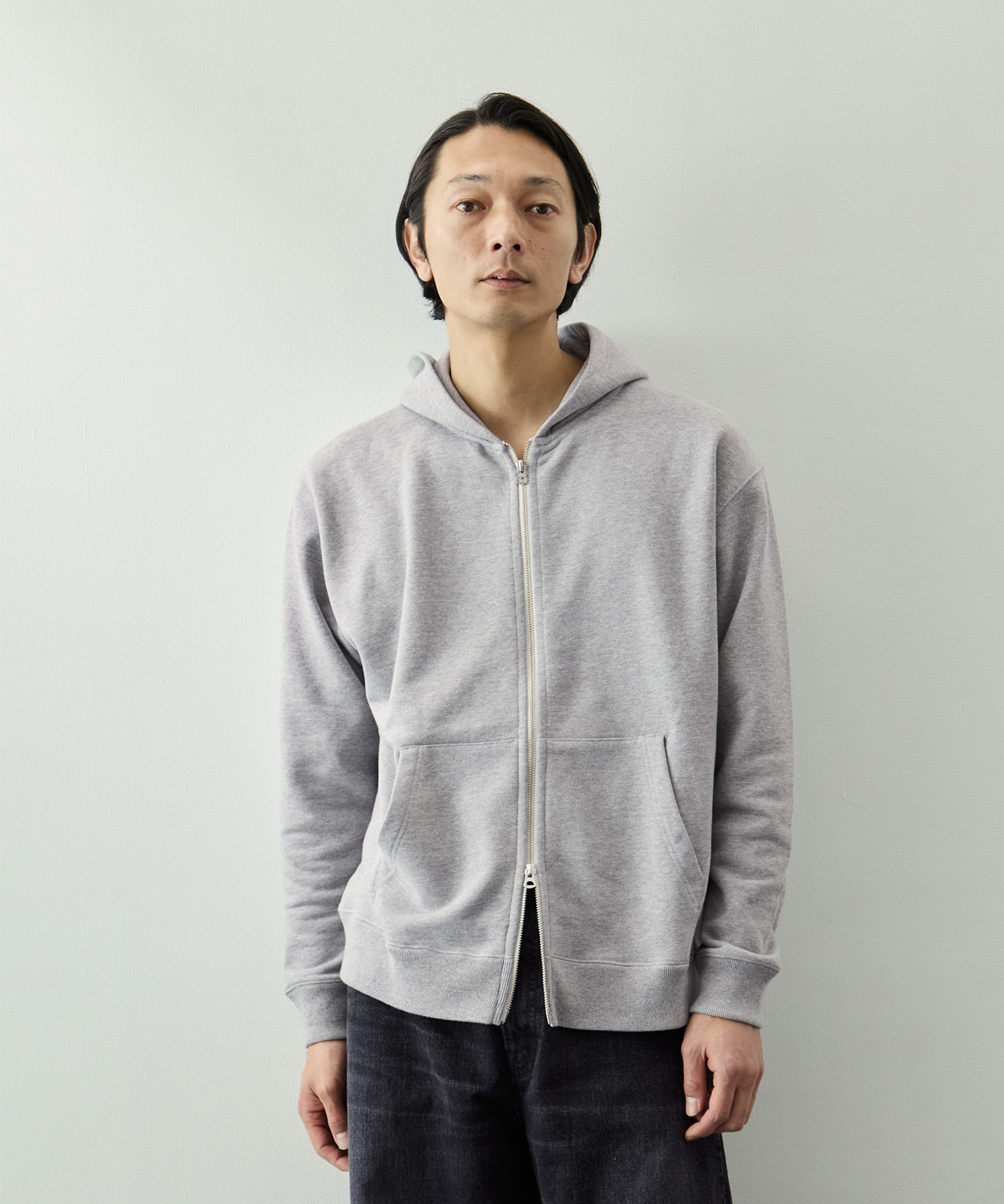 コンパクトループFテリーZipフーディー KEY TIMEZ