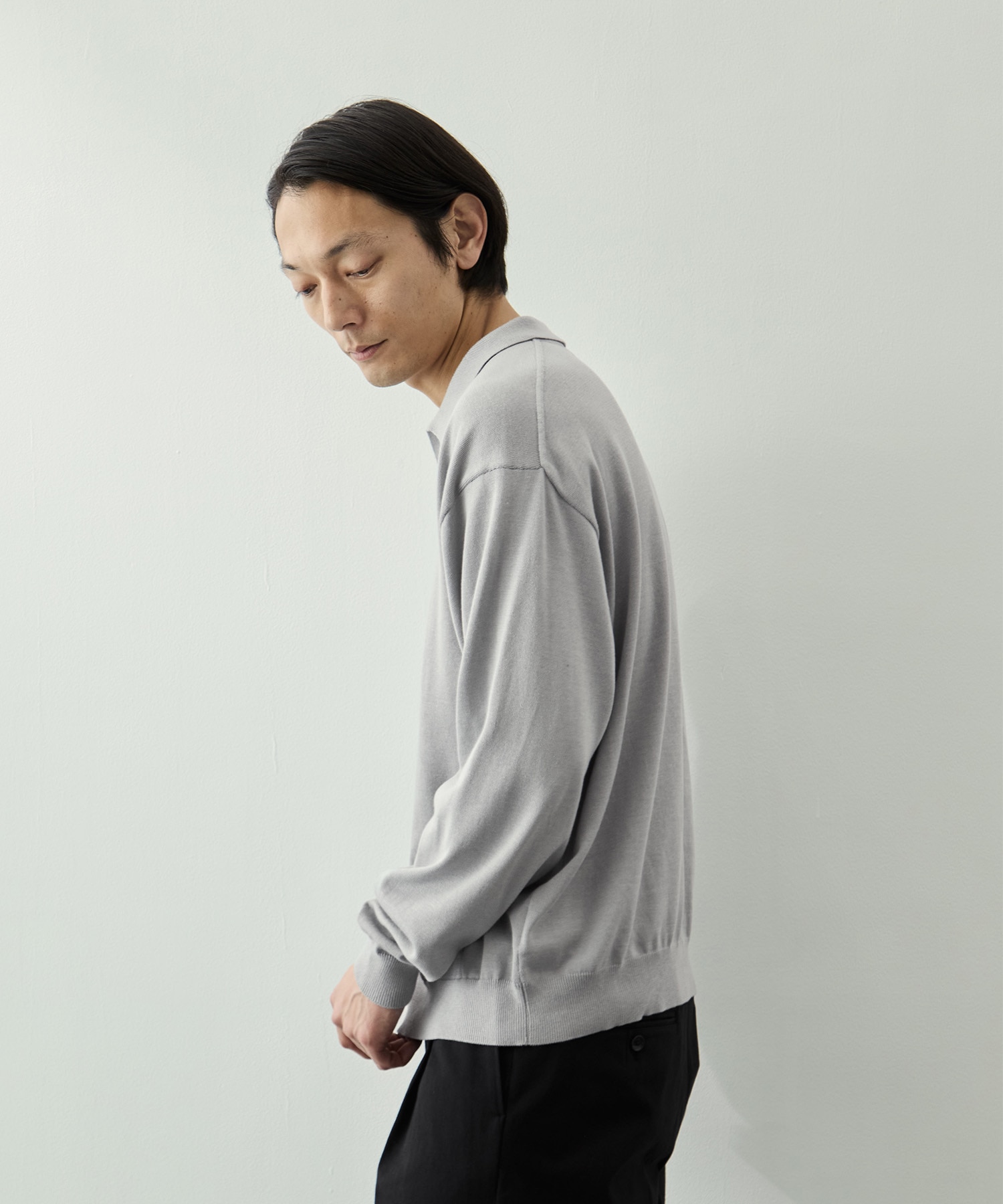 コットンシルクスキッパーニット KEY TIMEZ