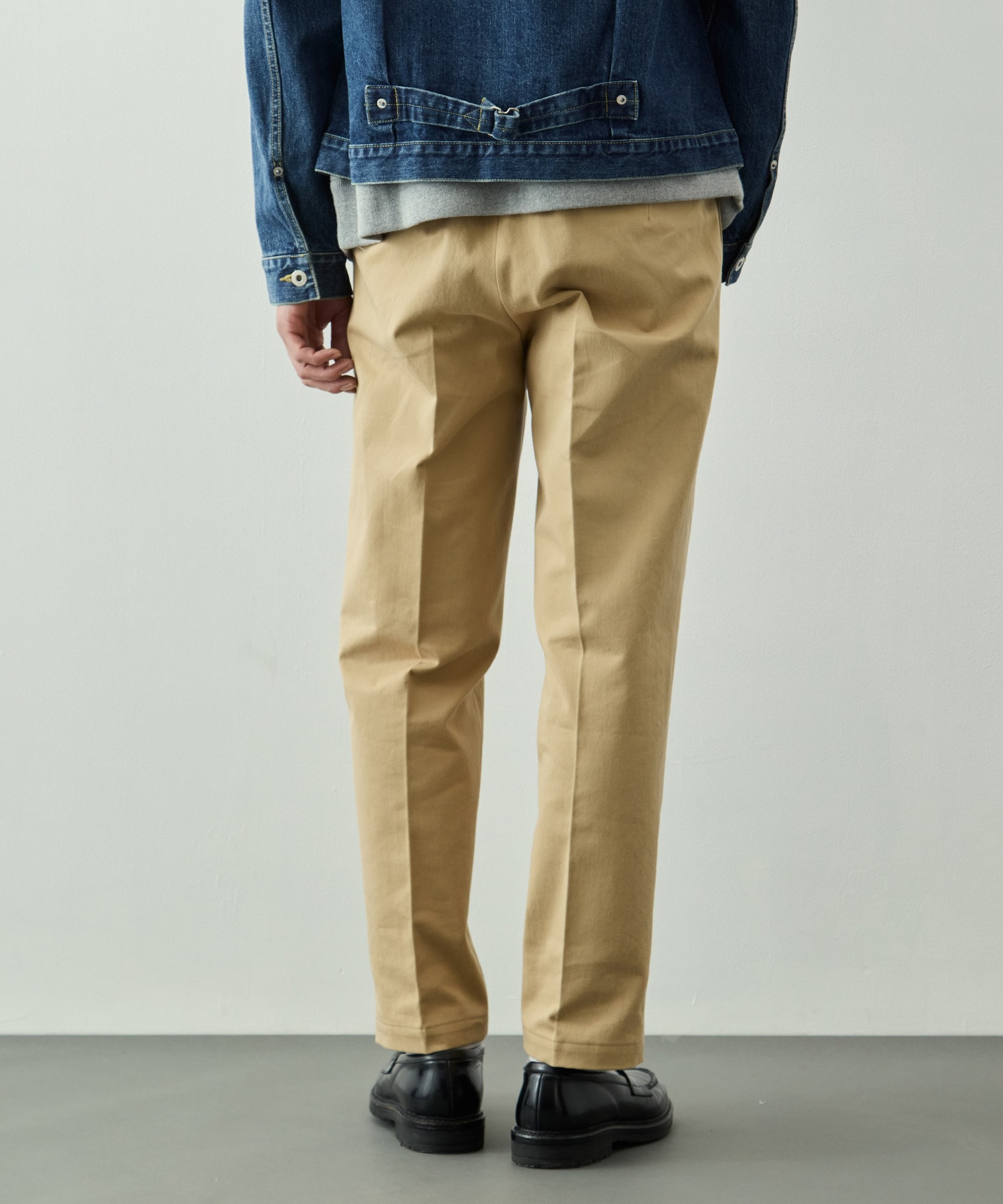 ソフトツイスト1タックチノパンツ KEY TIMEZ