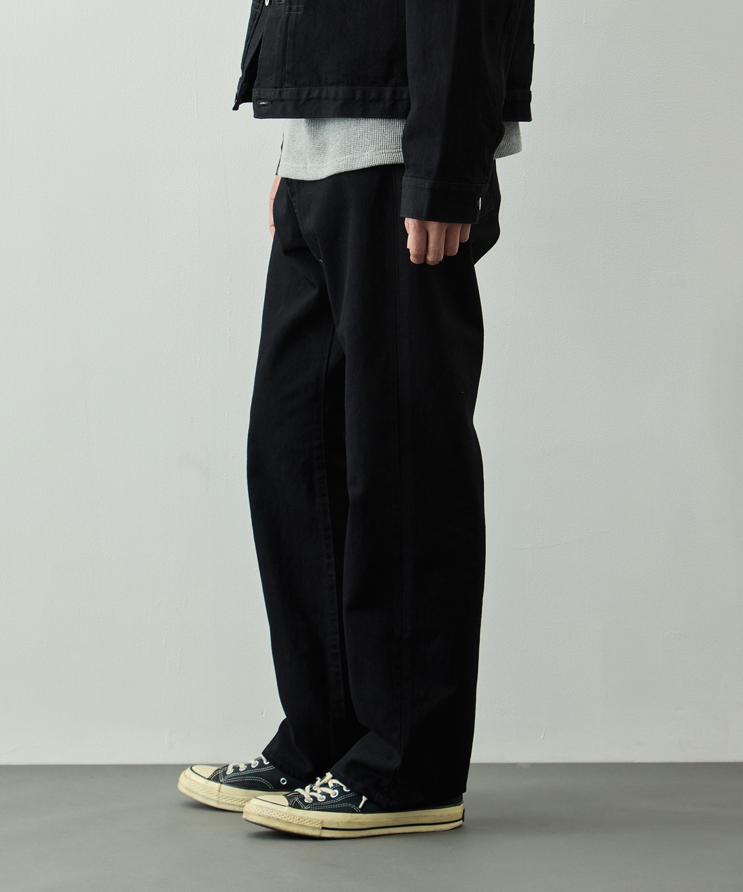 ヴィンテージスラブストレートデニム KEY TIMEZ