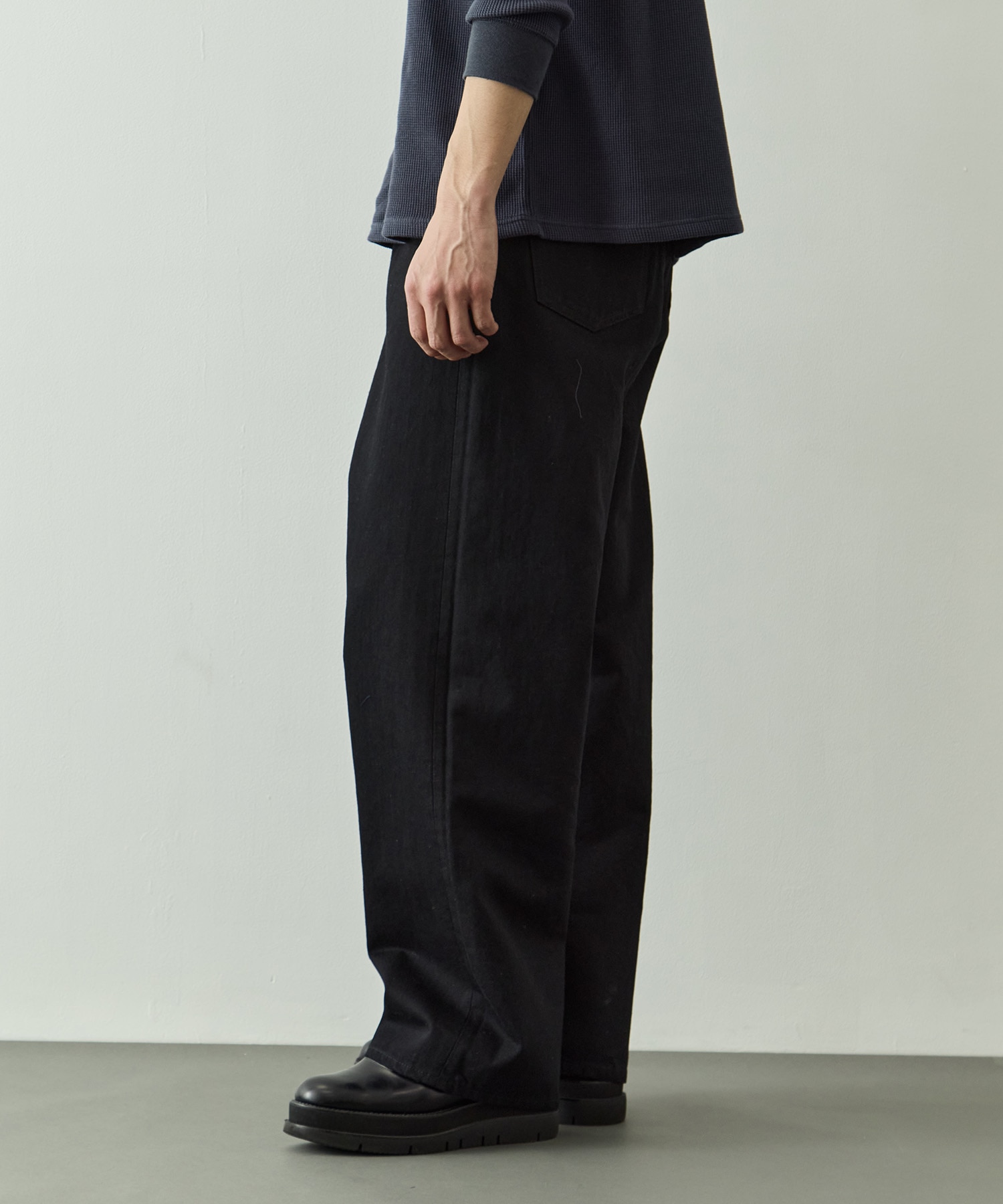 ヴィンテージスラブワイドデニム KEY TIMEZ