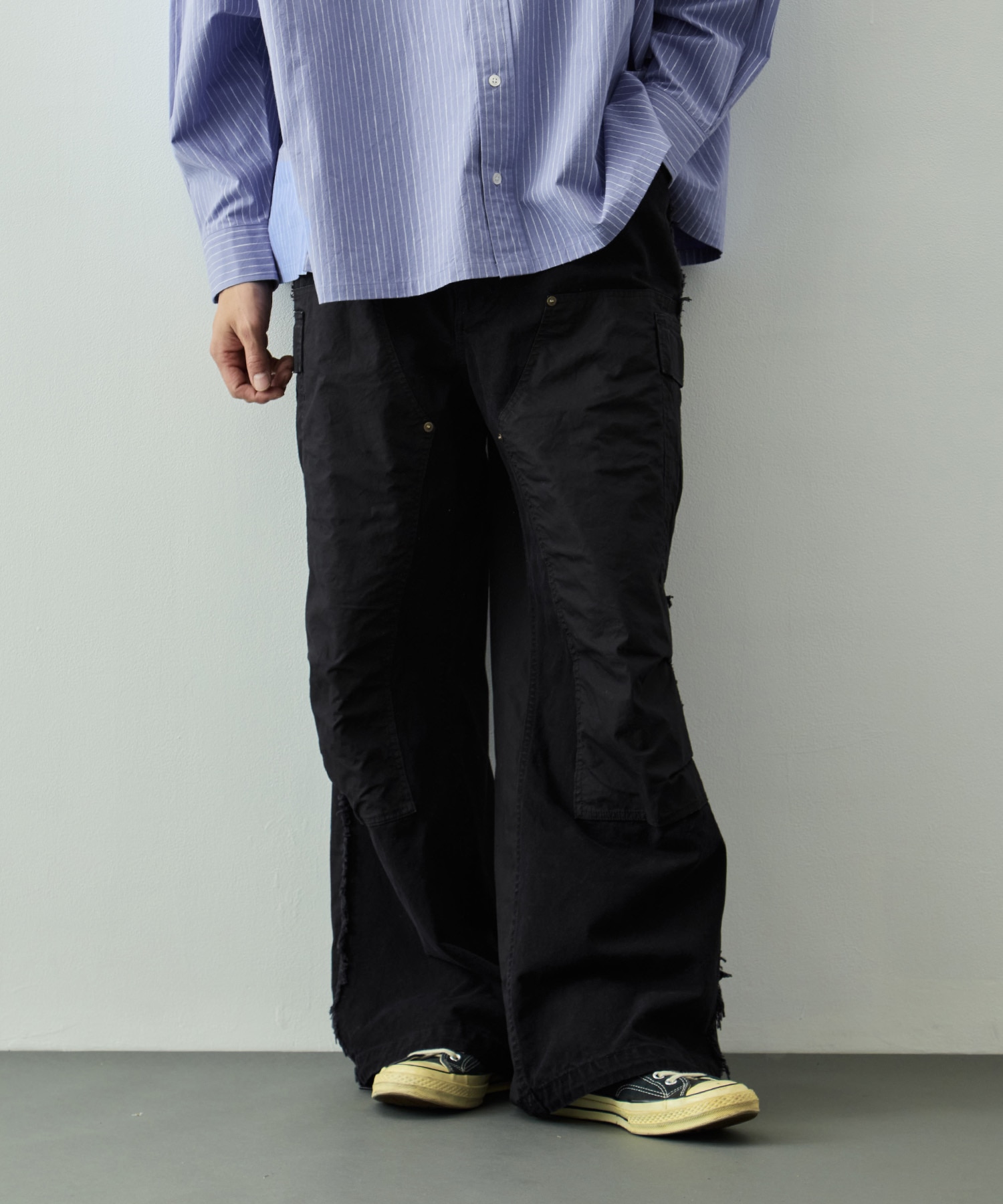 Connected Double Knee Cargo Pants YOKE