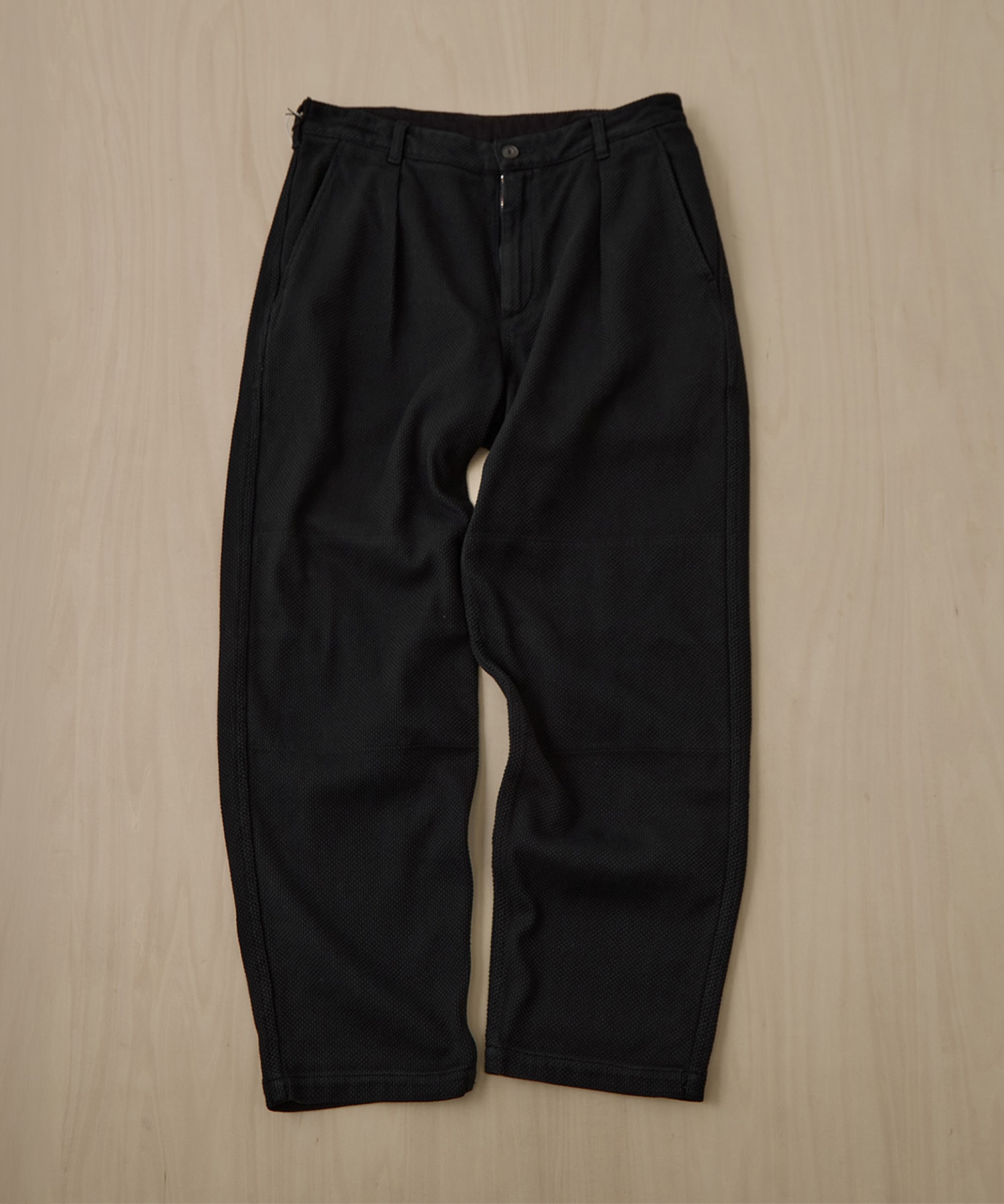 SASHIKO PANTS-OVERDYE MOMOTARO JEANS