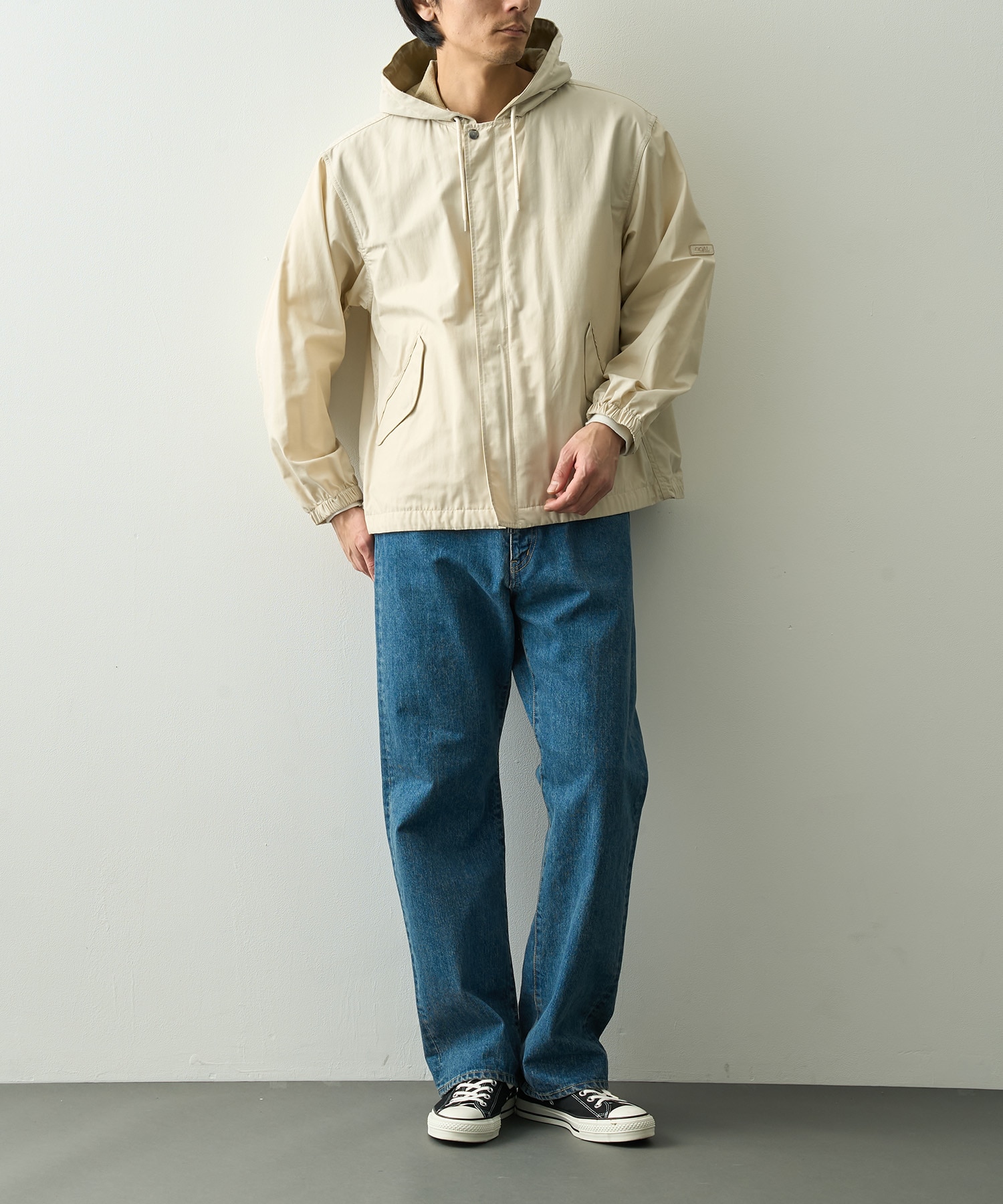 Nylon Twill Hooded Jacket nanamica