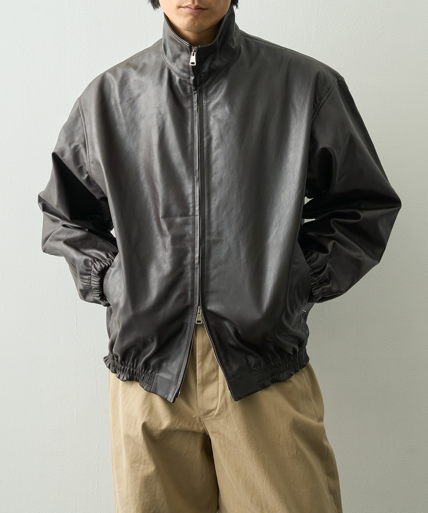 Carf Leather Truck Jacket YOKE