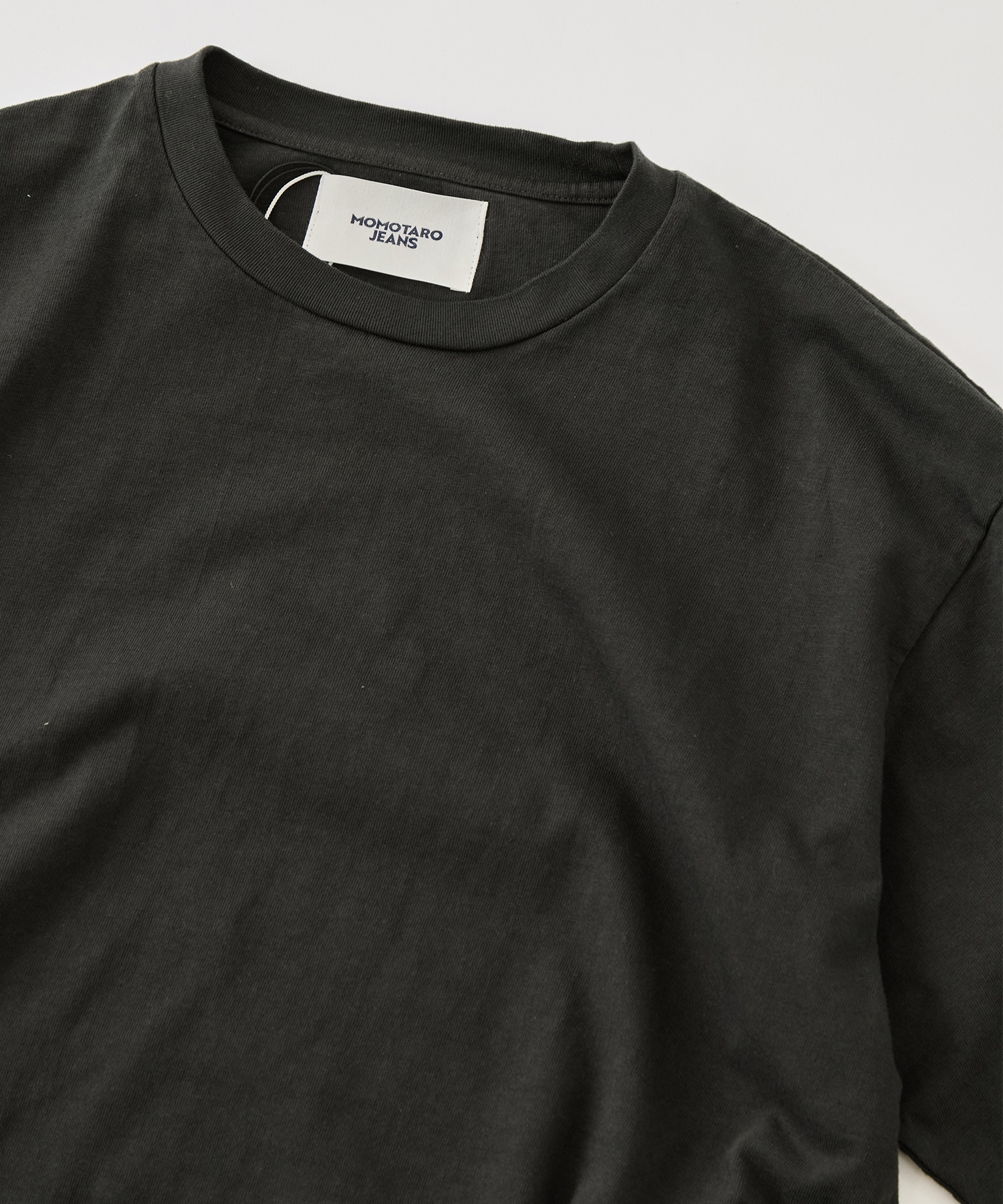 ZIMBABWE COTTON SS TEE PRODUCT DYE(BODY) MOMOTARO JEANS