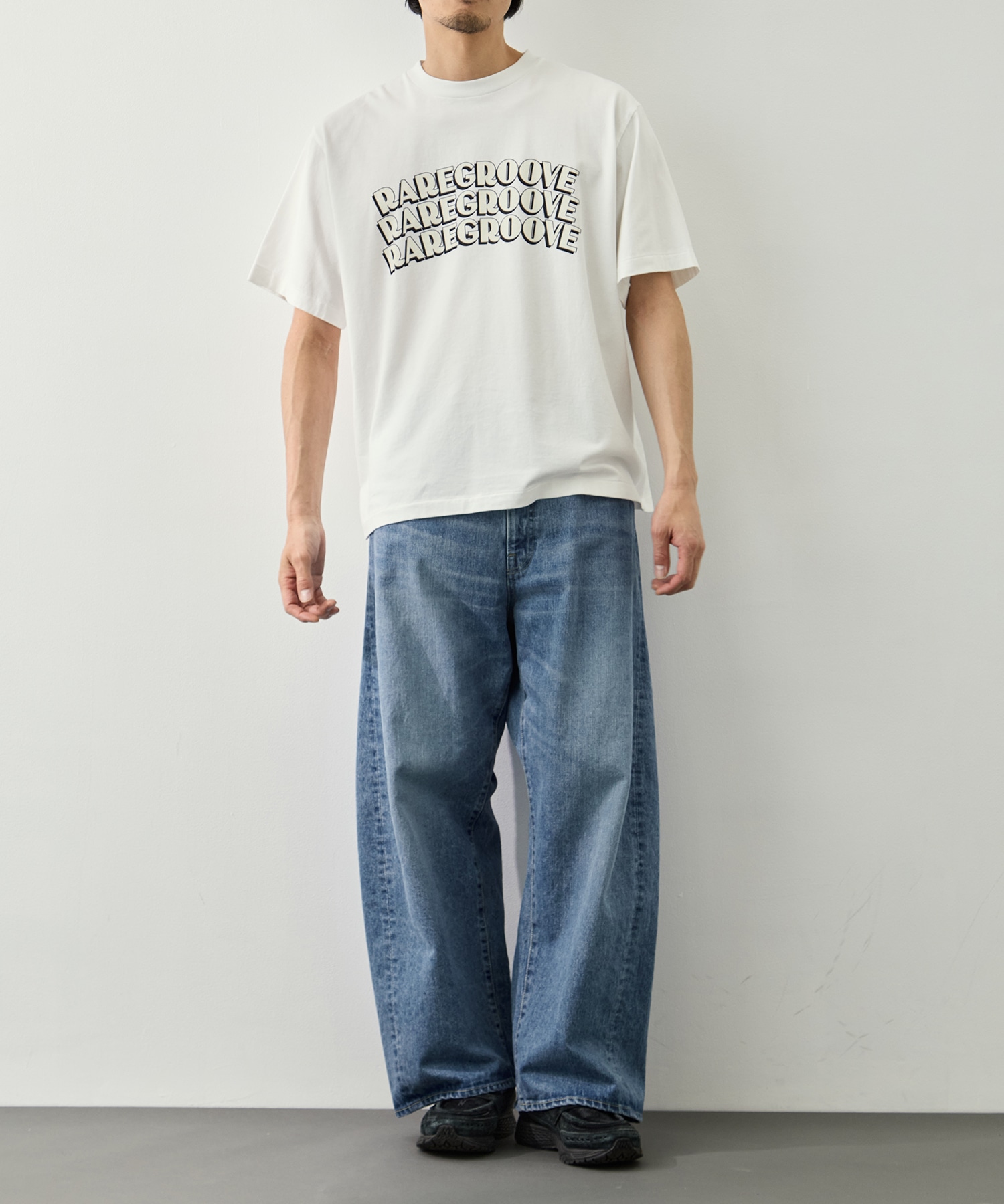 RAREGROOVE Print Tee WIDE blurhmsROOTSTOCK