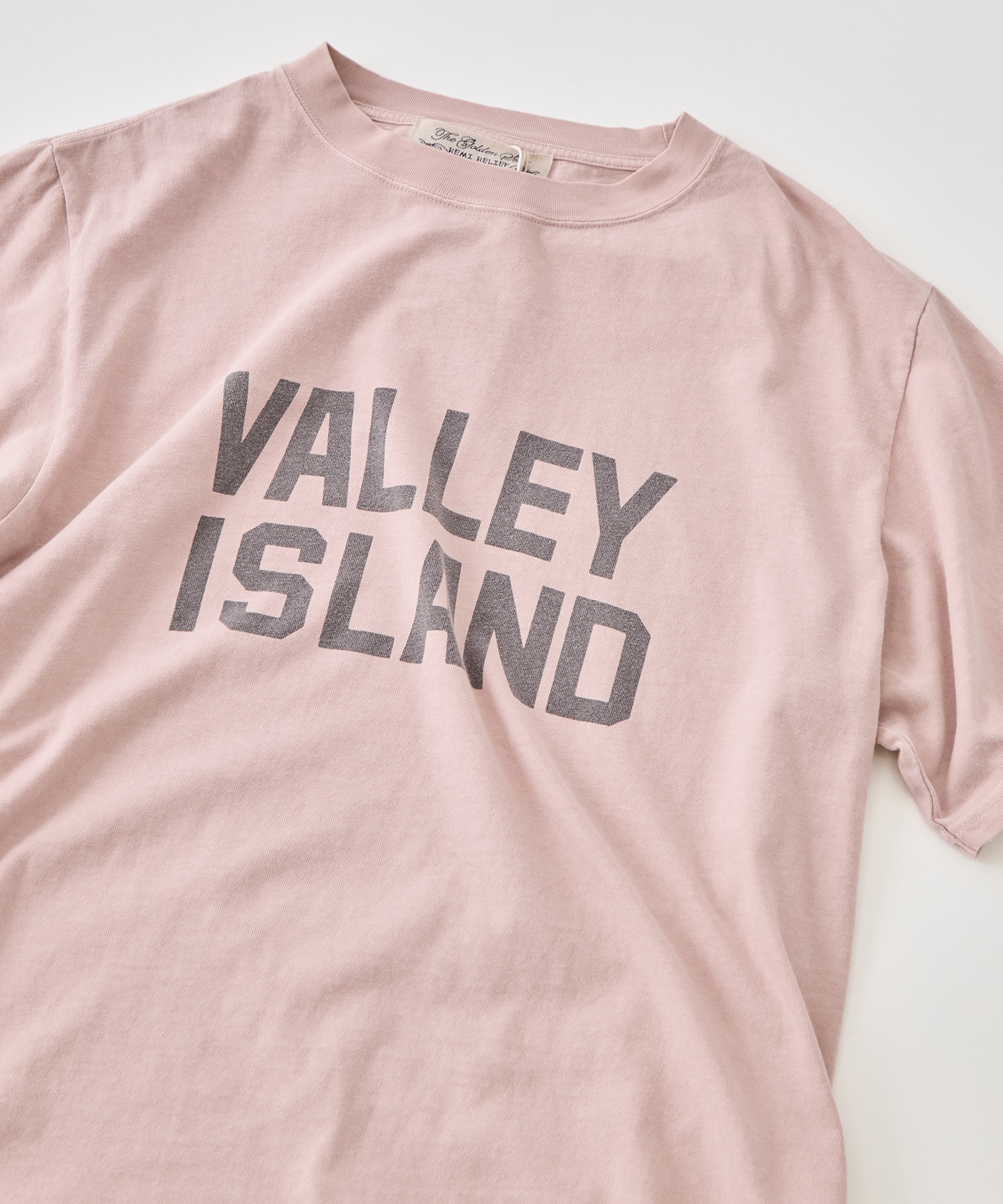 HARD SP加工20/-天竺レギュラーT(VALLEY ISLAND) REMI RELIEF