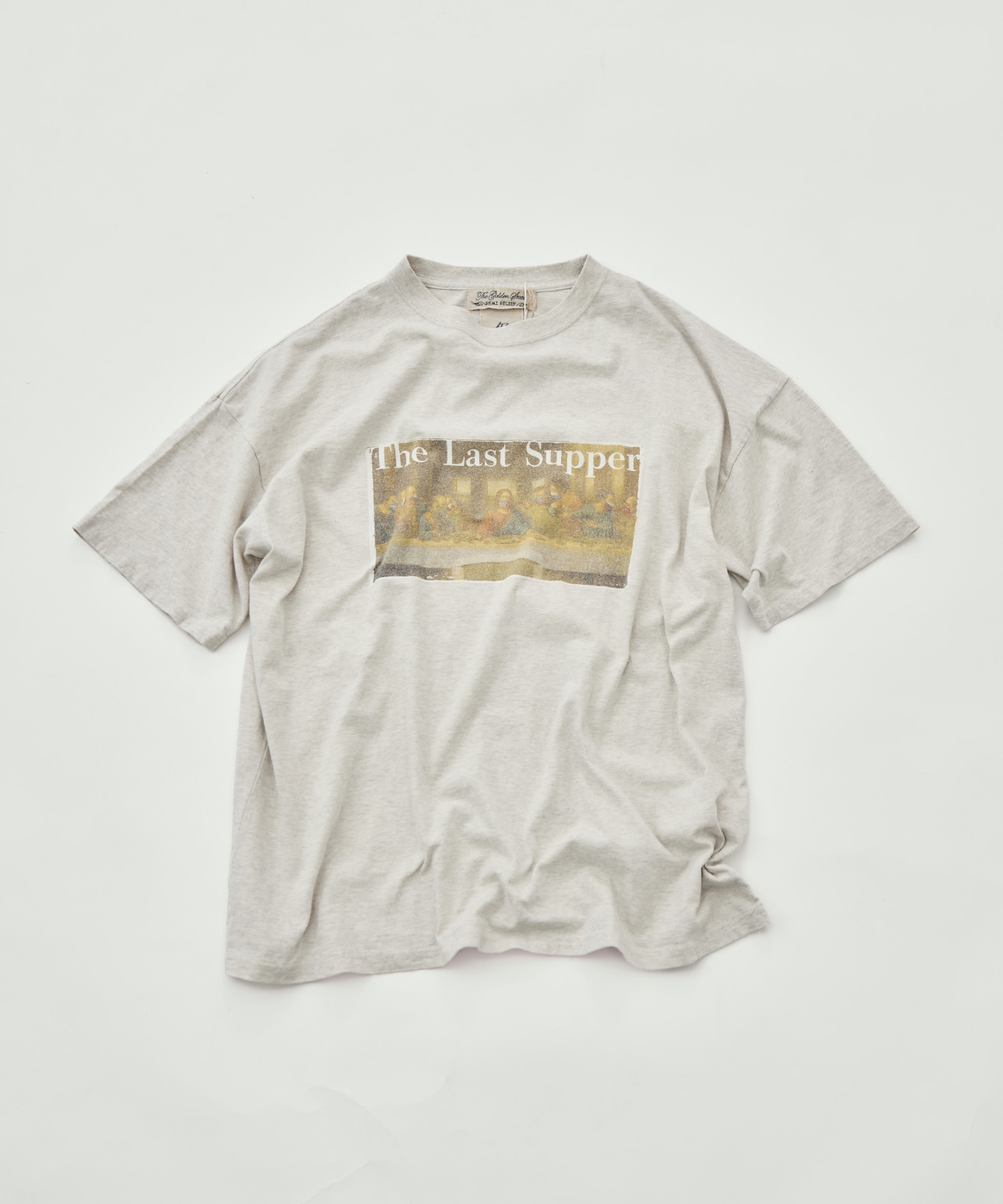 HARD SP加工20/-天竺BIGサイズT(The Last Supper) REMI RELIEF