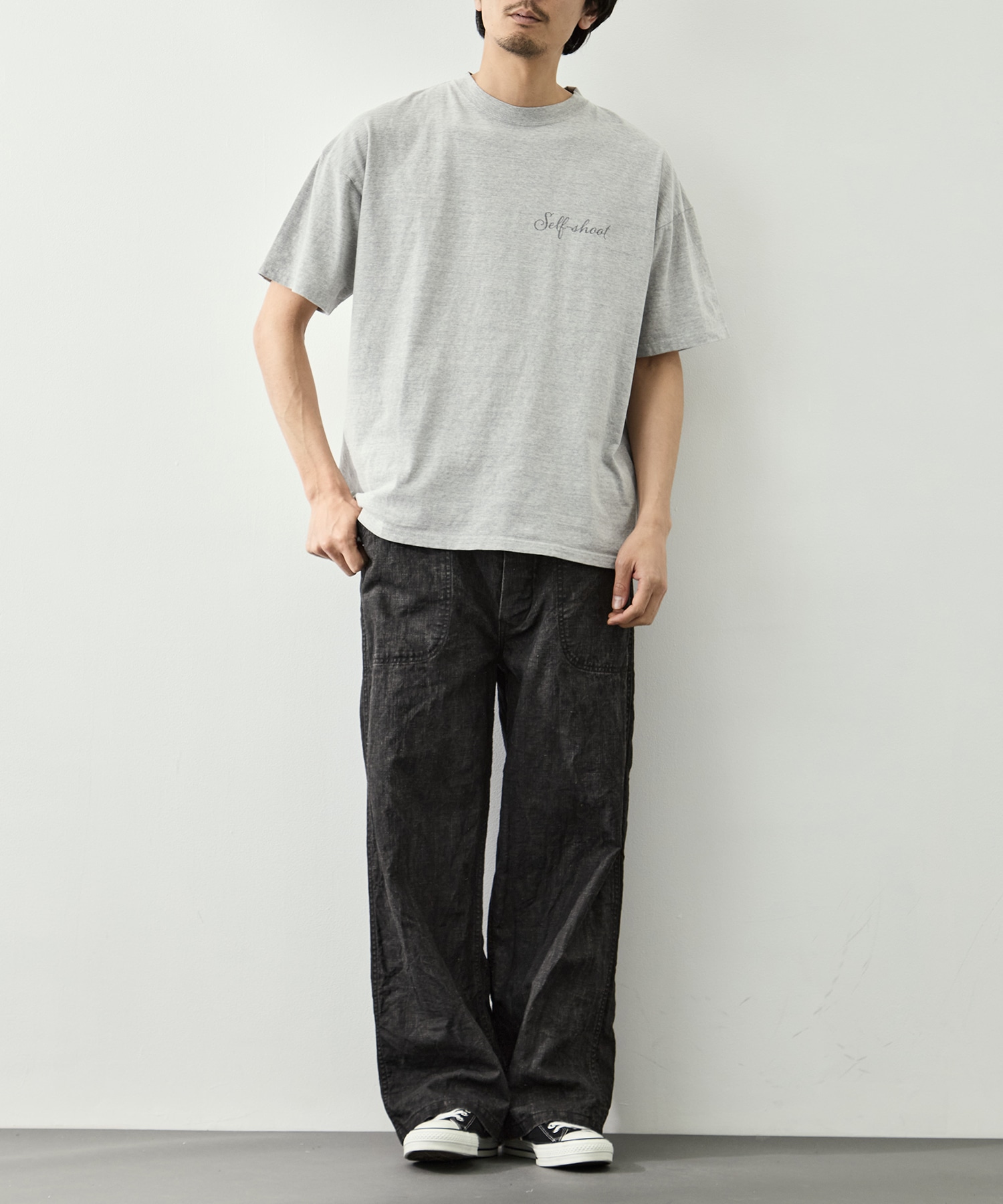 HARD SP加工20/-天竺BIGサイズT(Self shot M) REMI RELIEF