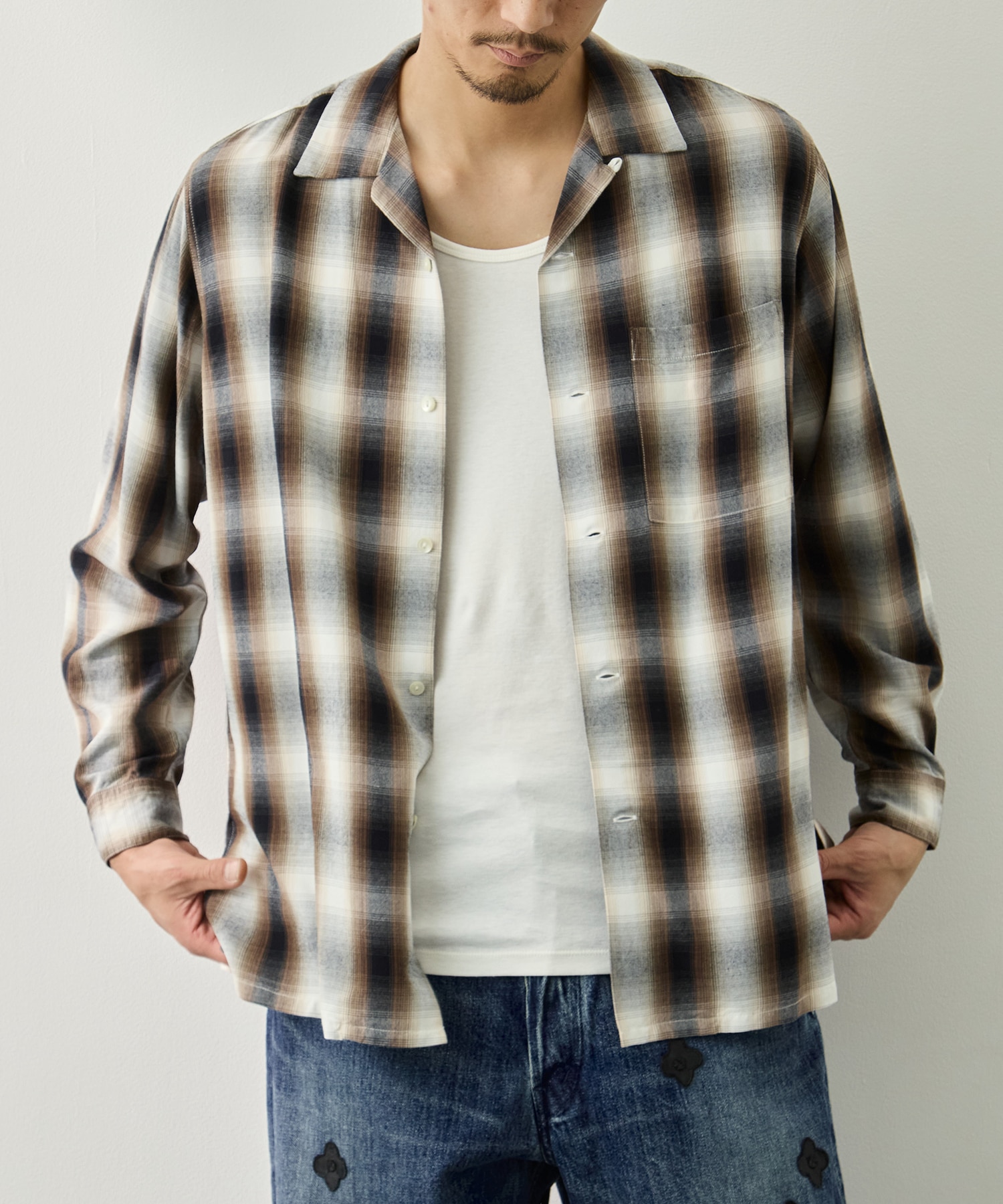 ESSENTIAL / BLENDED MATERIAL TANK TOP BODHI