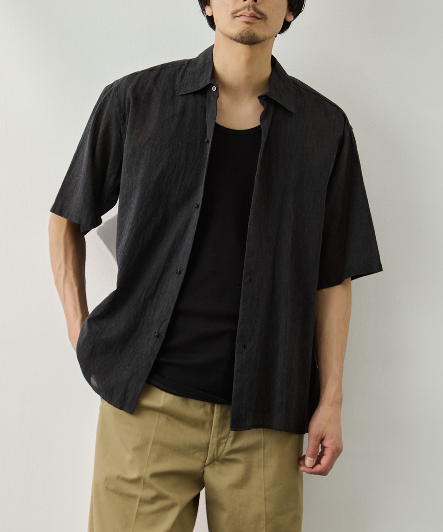 ESSENTIAL / BLENDED MATERIAL TANK TOP BODHI