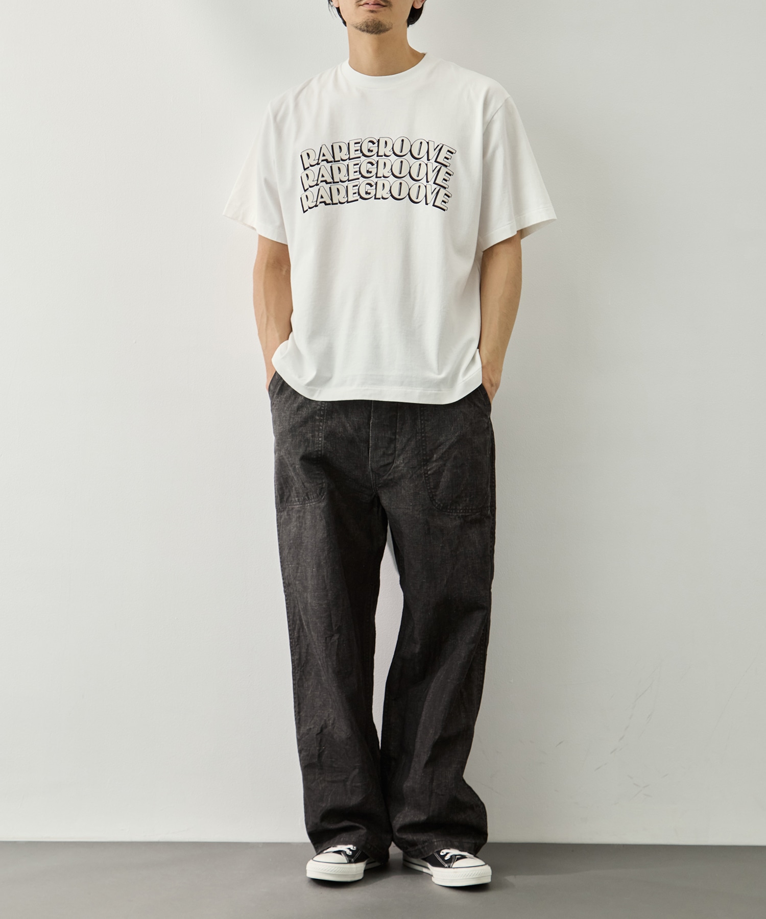 WWII 40S U.S NAVY SUMI COATED LINEN UTILITY TROUSERS orslow